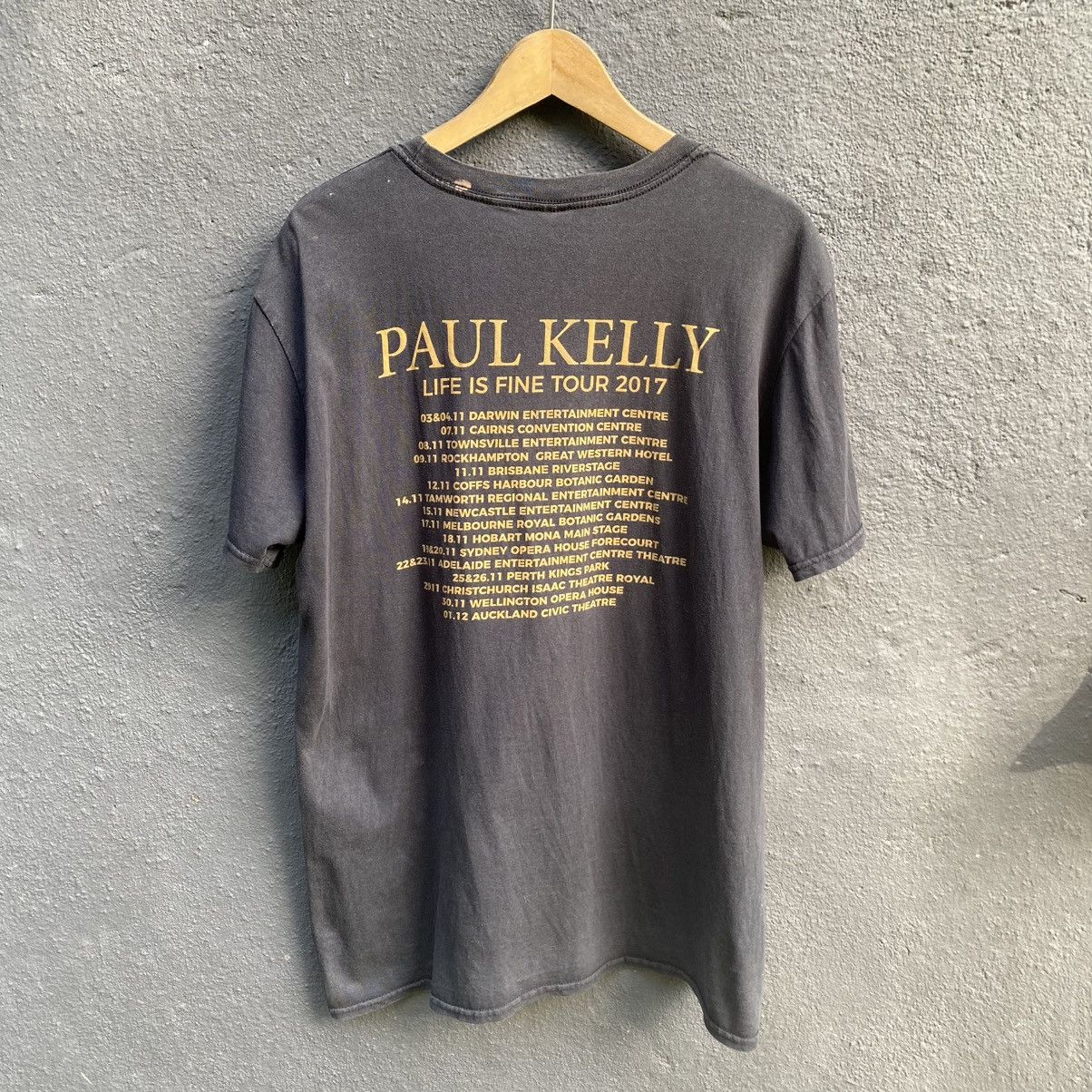 Band Tees ERD GRUNGE Thrashed Faded Pau Kelly Tour Band Tee Size US L / EU 52-54 / 3 - 5 Thumbnail