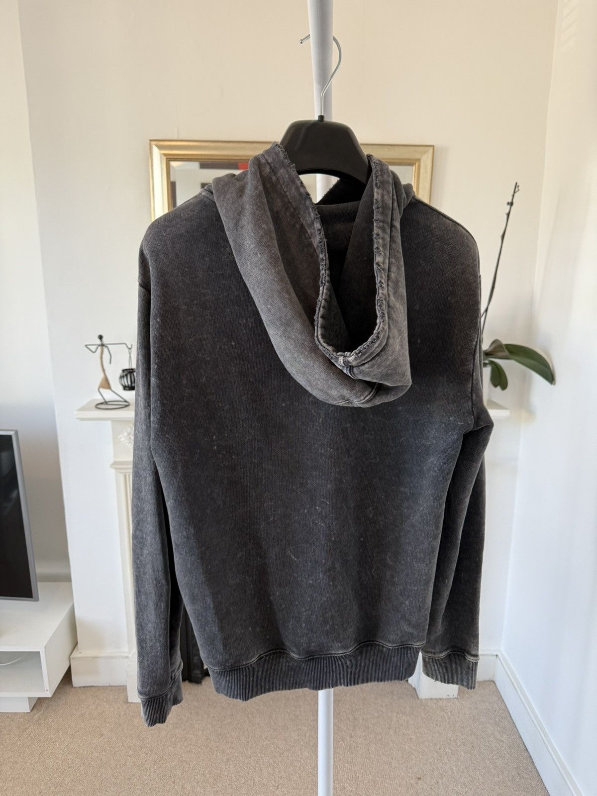 Saint Laurent Paris Saint Laurent Distressed Tie Dye Hoodie Size US S / EU 44-46 / 1 - 6 Thumbnail