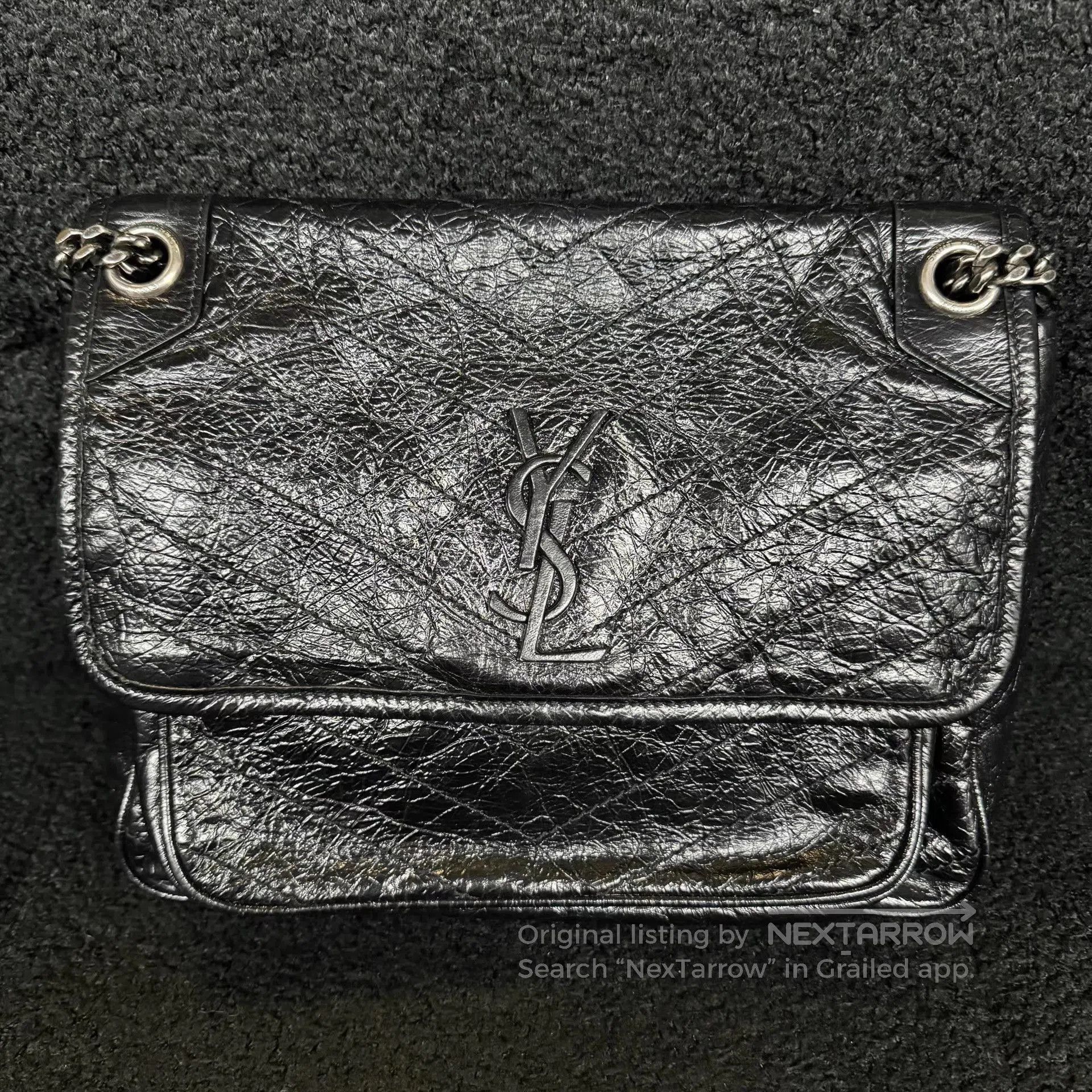 Saint Laurent Paris Quilted Leather Crossbody Bag. Size ONE SIZE - 1 Thumbnail