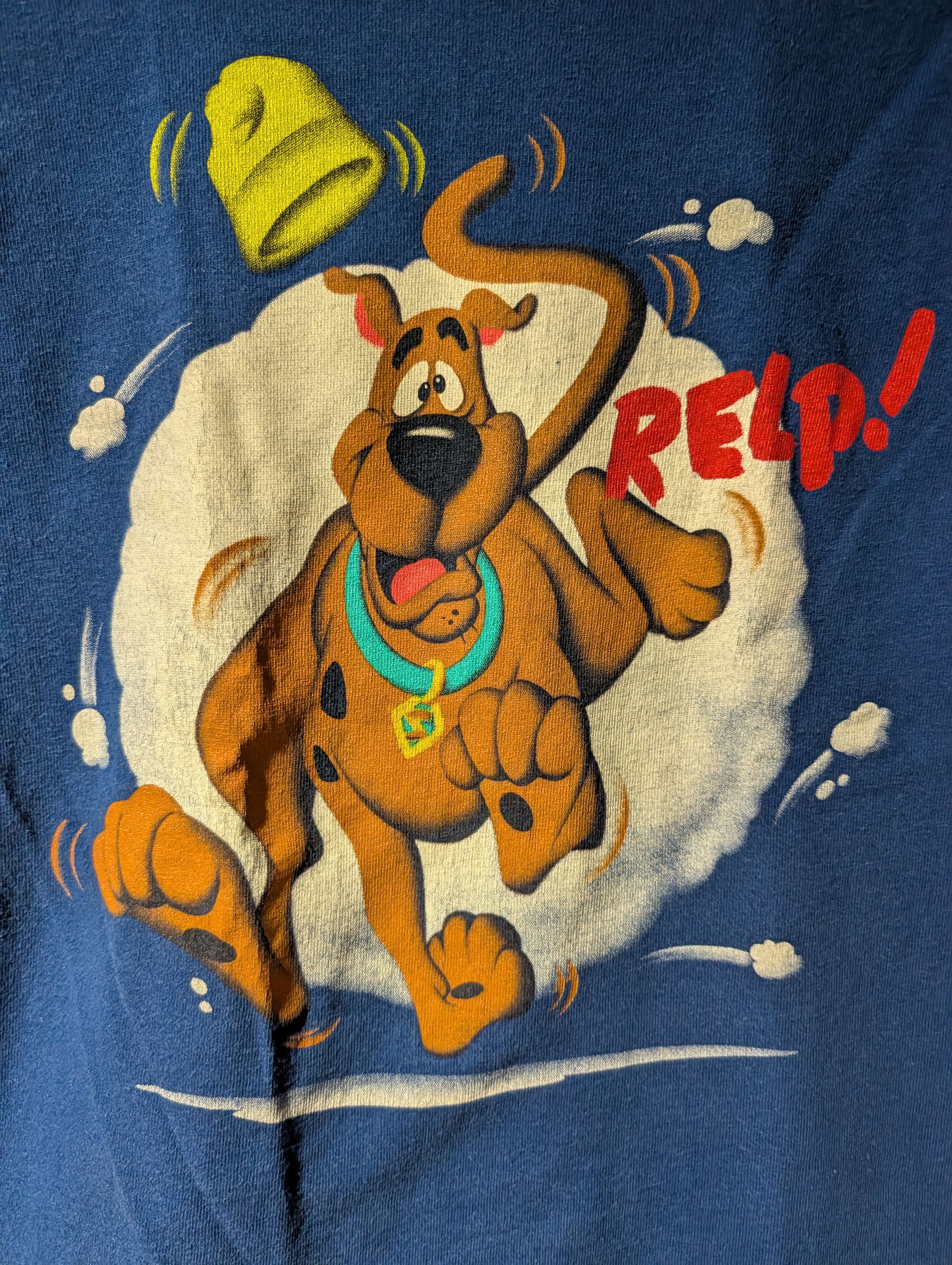 Cartoon Network Vintage Scooby-Doo Relp! Long Sleeve T-Shirt Youth Large Size US L / EU 52-54 / 3 - 2 Thumbnail