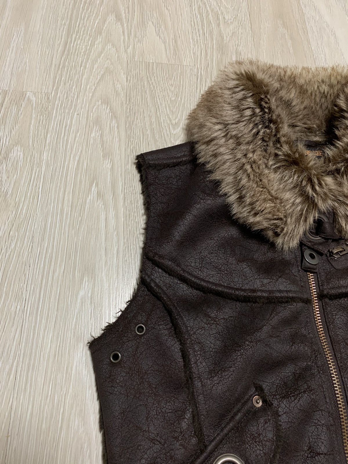 Japanese Brand × Vintage Vintage faux fur vests Size M / US 6-8 / IT 42-44 - 6 Thumbnail