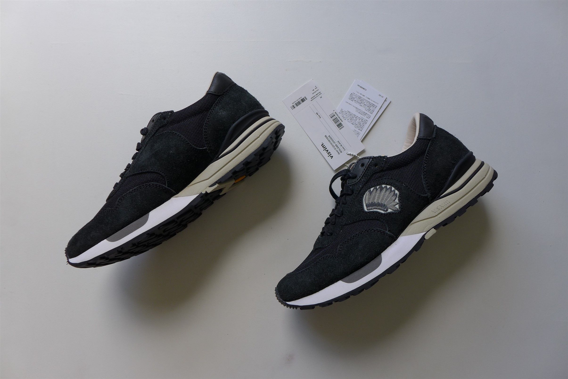 Visvim Visvim Roland Jogger Sneakers - Black Suede Size US 8 / EU 41 - 7 Thumbnail
