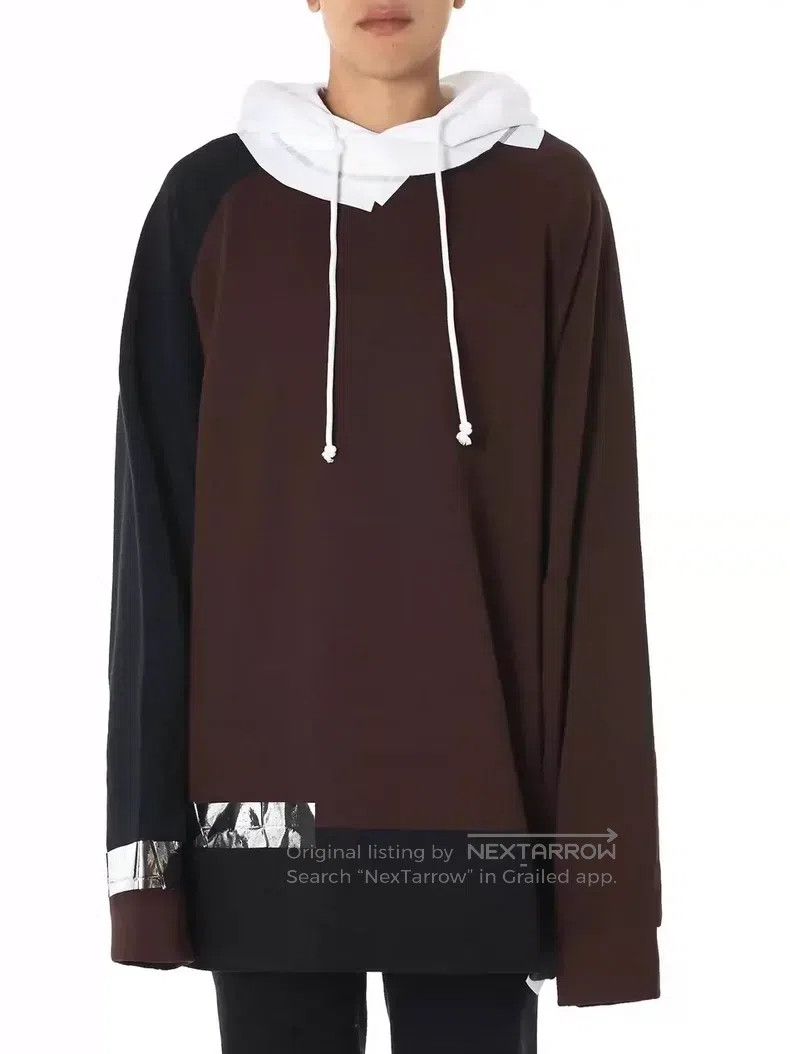 Raf Simons Raf Simons 2017 autumn and winter colour block tape Hooded Size US S / EU 44-46 / 1 - 1 Thumbnail