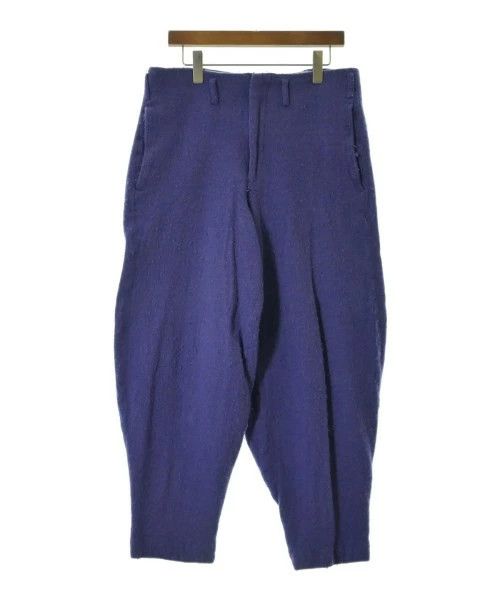 Comme des Garcons Homme Plus Cropped Wool Plain Saruel Pants Size US 33 - 1 Thumbnail