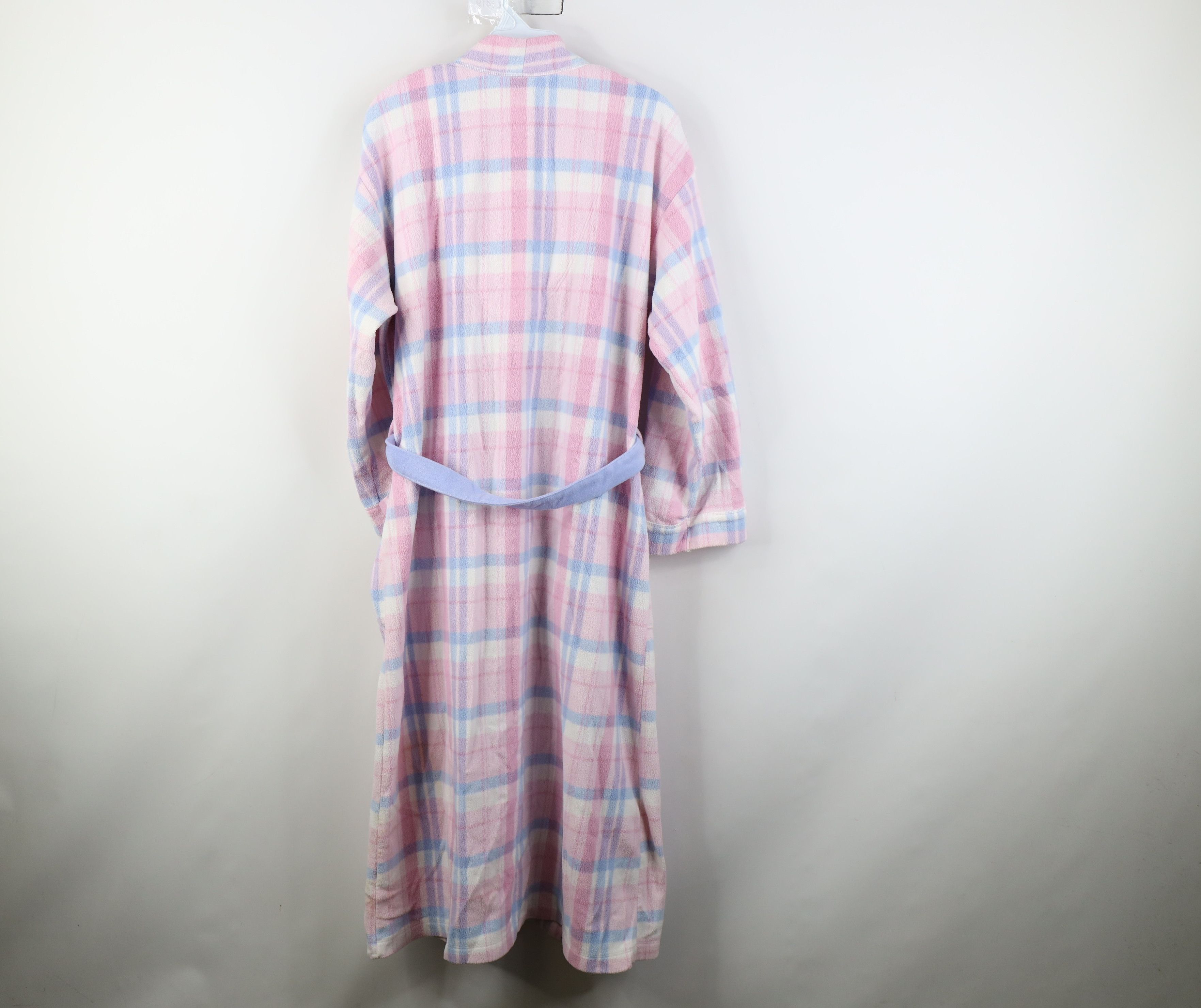 Vintage Vintage 90s Streetwear Distressed Belted Fleece Bath Robe Size M / US 6-8 / IT 42-44 - 15 Thumbnail