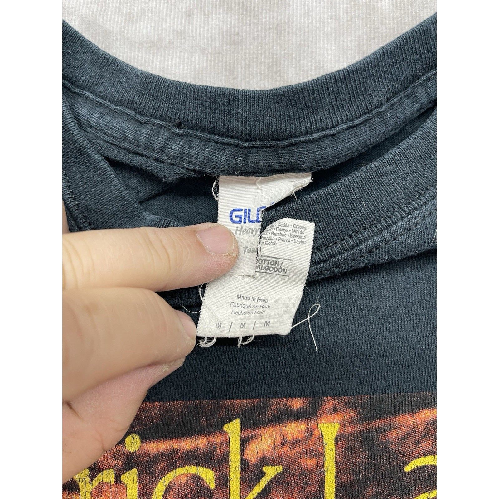 Gildan Kendrick Lamar 2017 Damn Tour Black T-Shirt Travis Scott YG Size US M / EU 48-50 / 2 - 8 Thumbnail