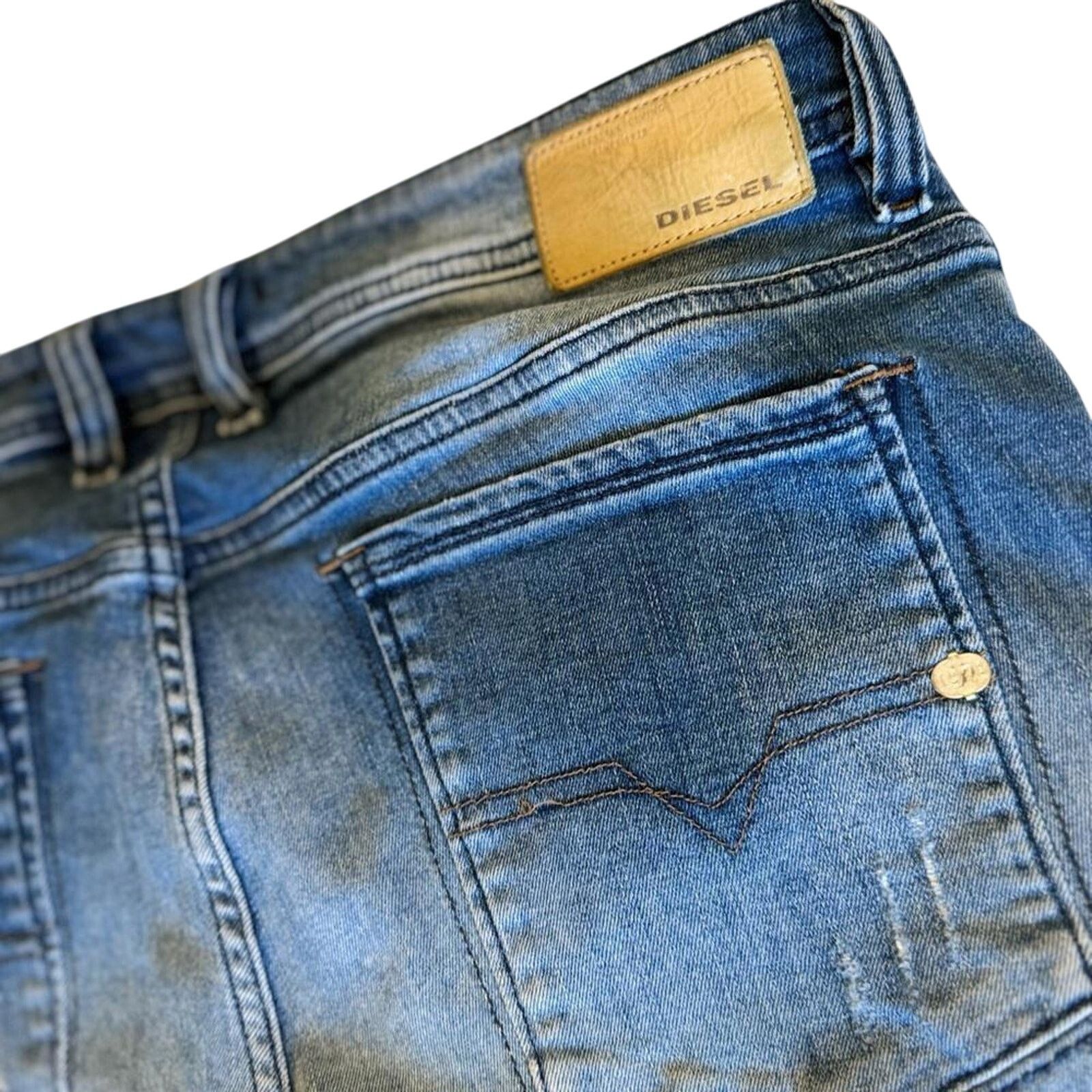 Diesel Diesel D.N.A. Distressed Denim Jeans Size US 36 / EU 52 - 9 Thumbnail
