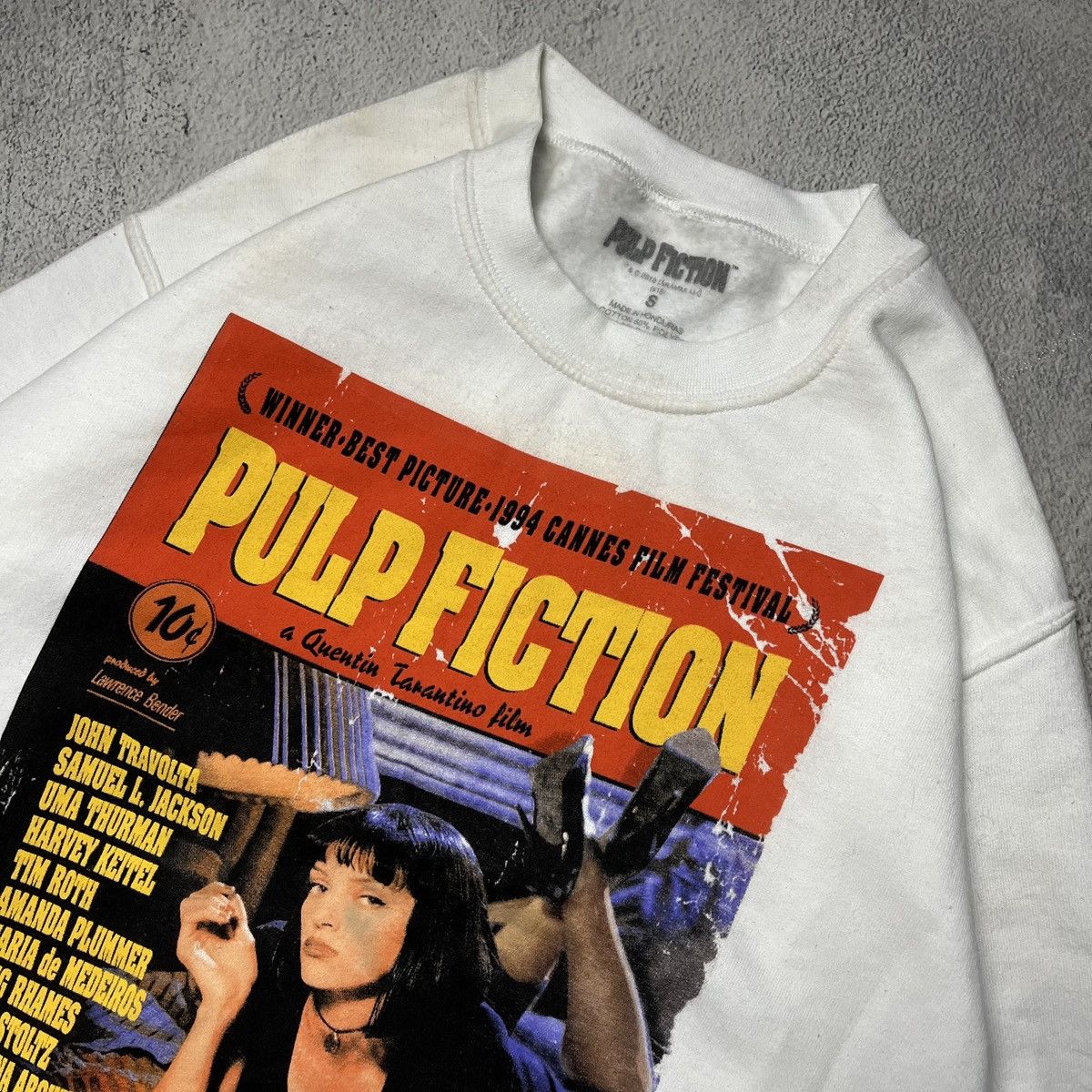 Vintage Movie Pulp Fiction Quentin Tarantino y2k sweatshirt Size US S / EU 44-46 / 1 - 3 Thumbnail