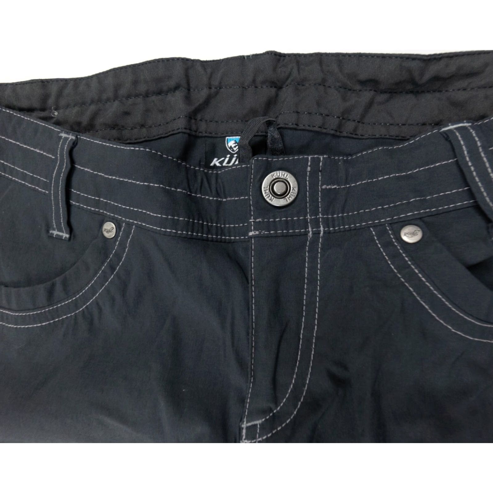 Vintage Kuhl Womens Pants 4 Gray Kliffside Convertible Outdoors Size 27" / US 4 / IT 40 - 3 Thumbnail