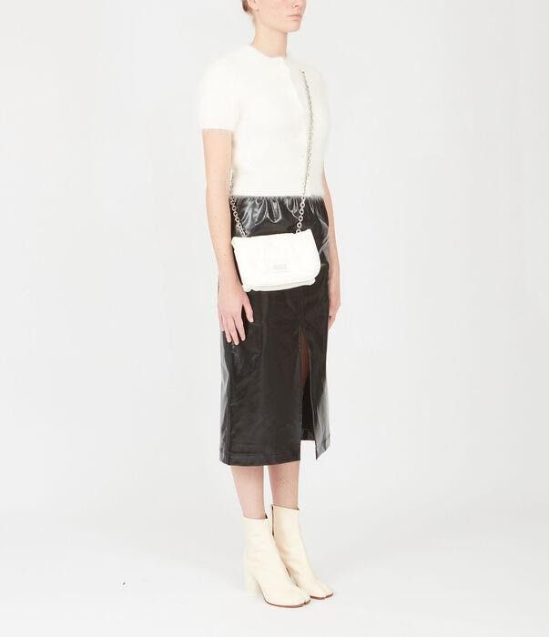 Maison Margiela o1bcso1str0526 Size: OS / Glam Slam Flap Small Bag in White Size ONE SIZE - 4 Thumbnail