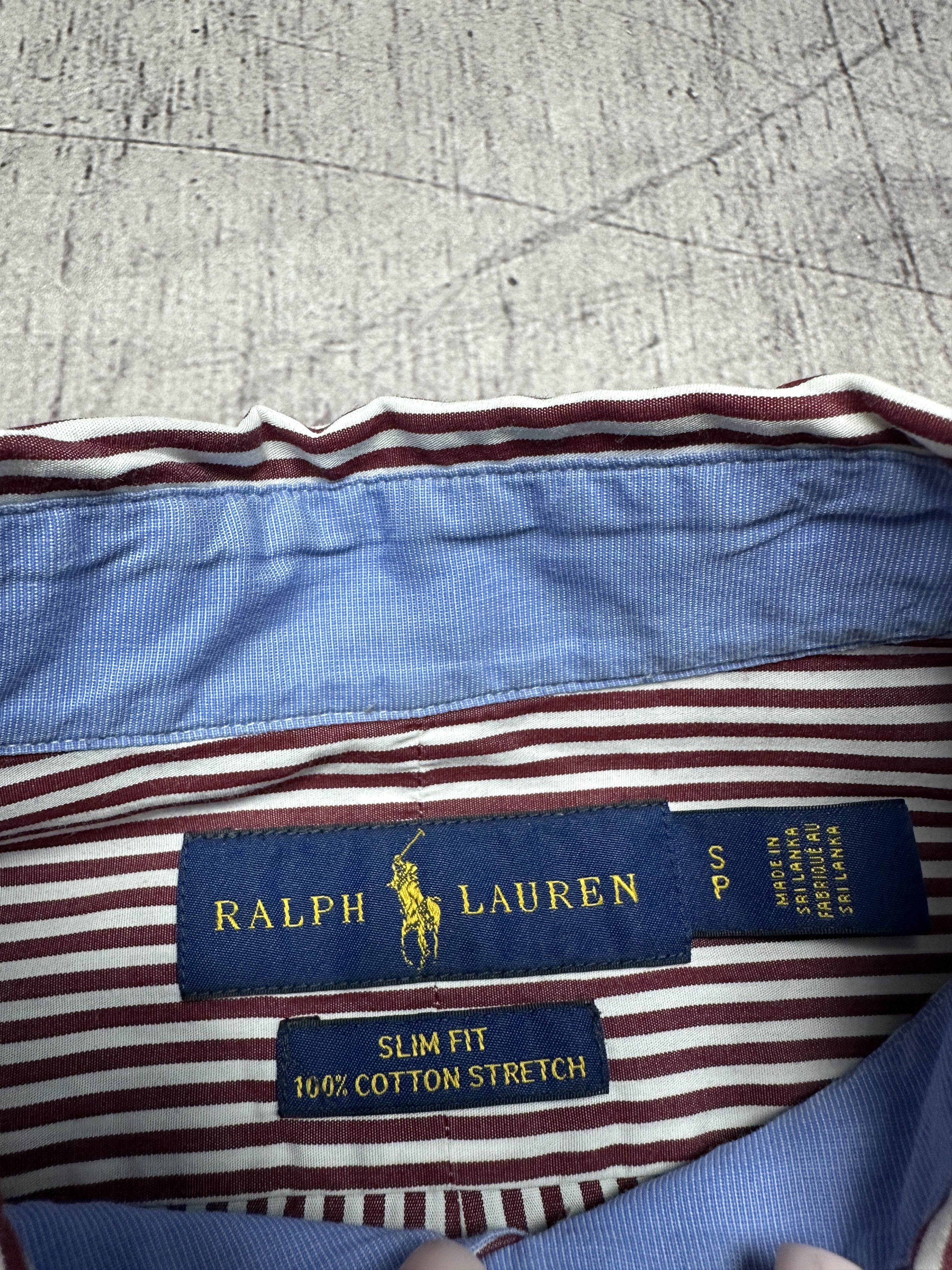 Polo Ralph Lauren Polo Ralph Lauren Mens Long Sleeve Striped Shirt Size US S / EU 44-46 / 1 - 4 Thumbnail