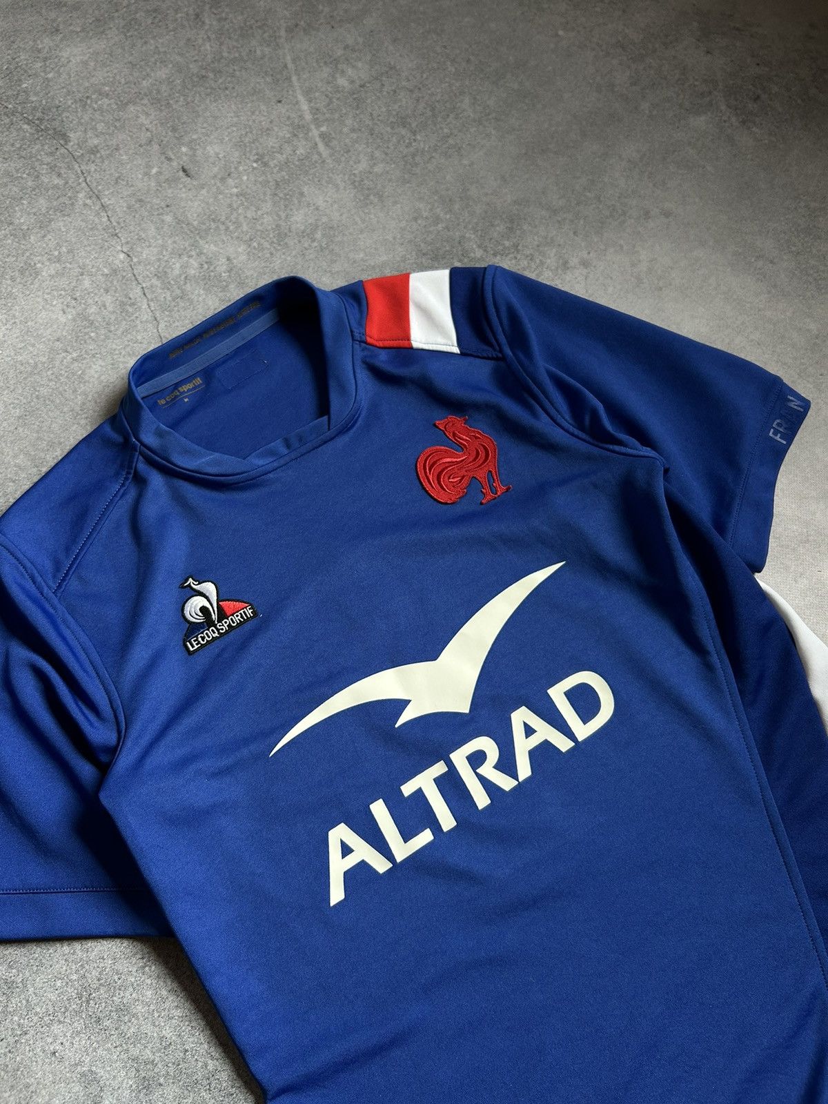Le Coq Sportif × Rugby Ralph Lauren Le Coq Sportif France 🇫🇷 rugby jersey 2022-23 Size US M / EU 48-50 / 2 - 4 Thumbnail