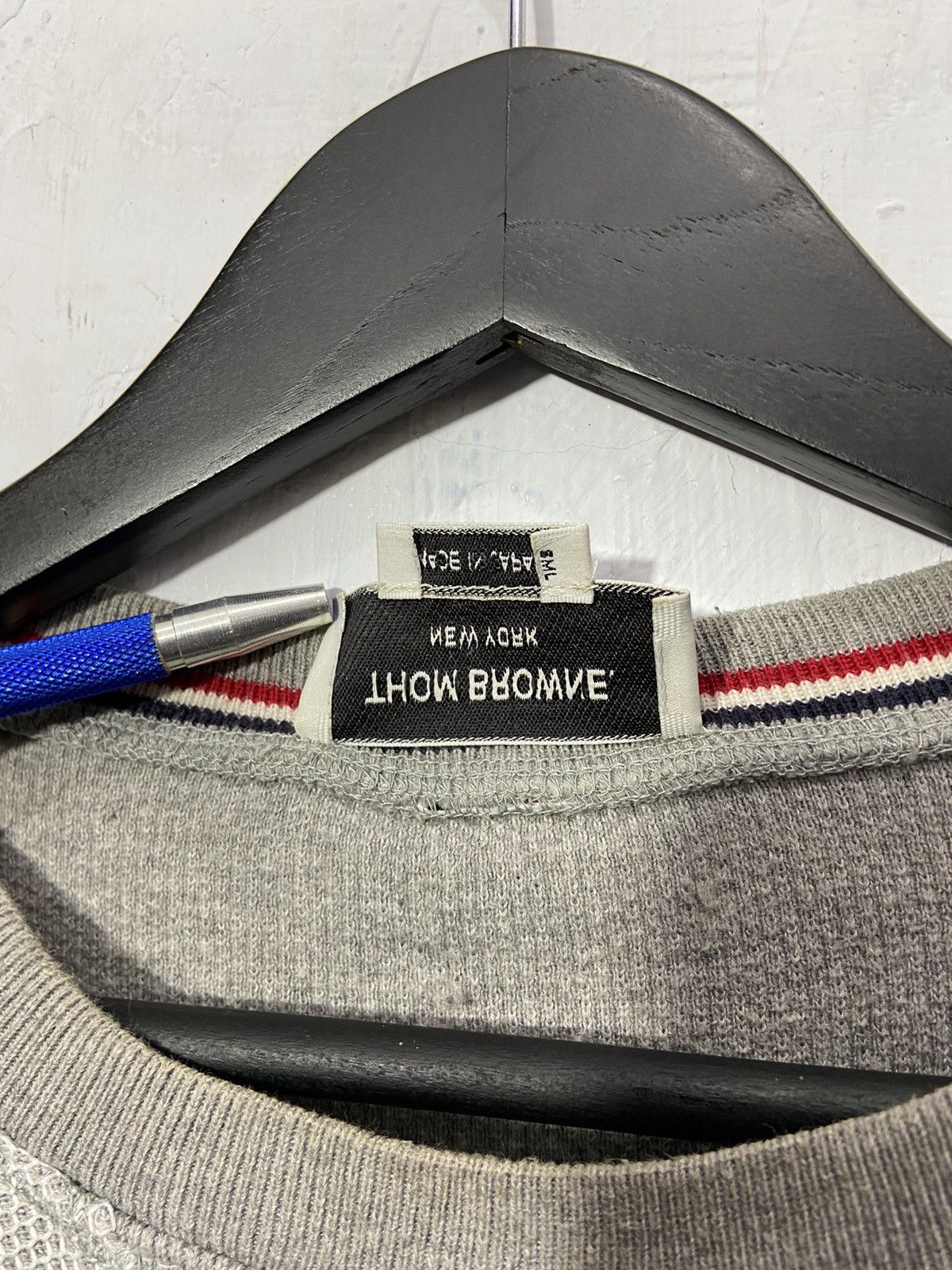Thom Browne Thom Browne Felpe Grey Sweatshirt Size US M / EU 48-50 / 2 - 13 Thumbnail