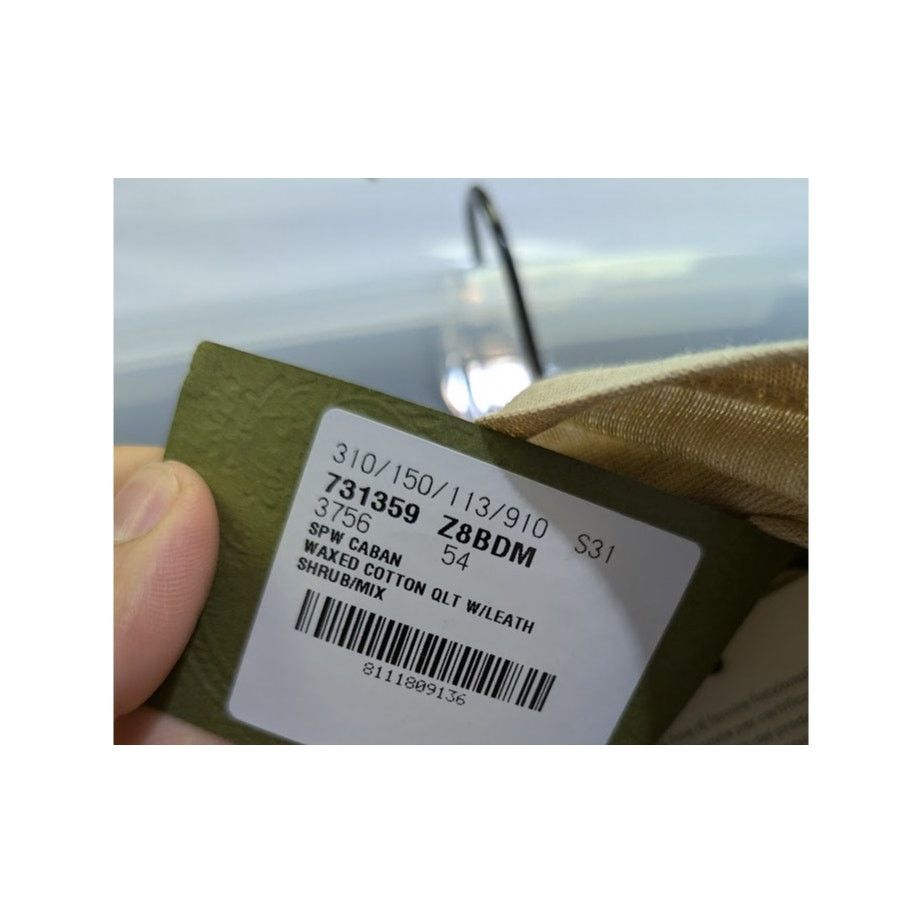 Gucci o1rshd1 Caban Waxed Cotton Jacket in Shrub/Mix Size US L / EU 52-54 / 3 - 13 Thumbnail