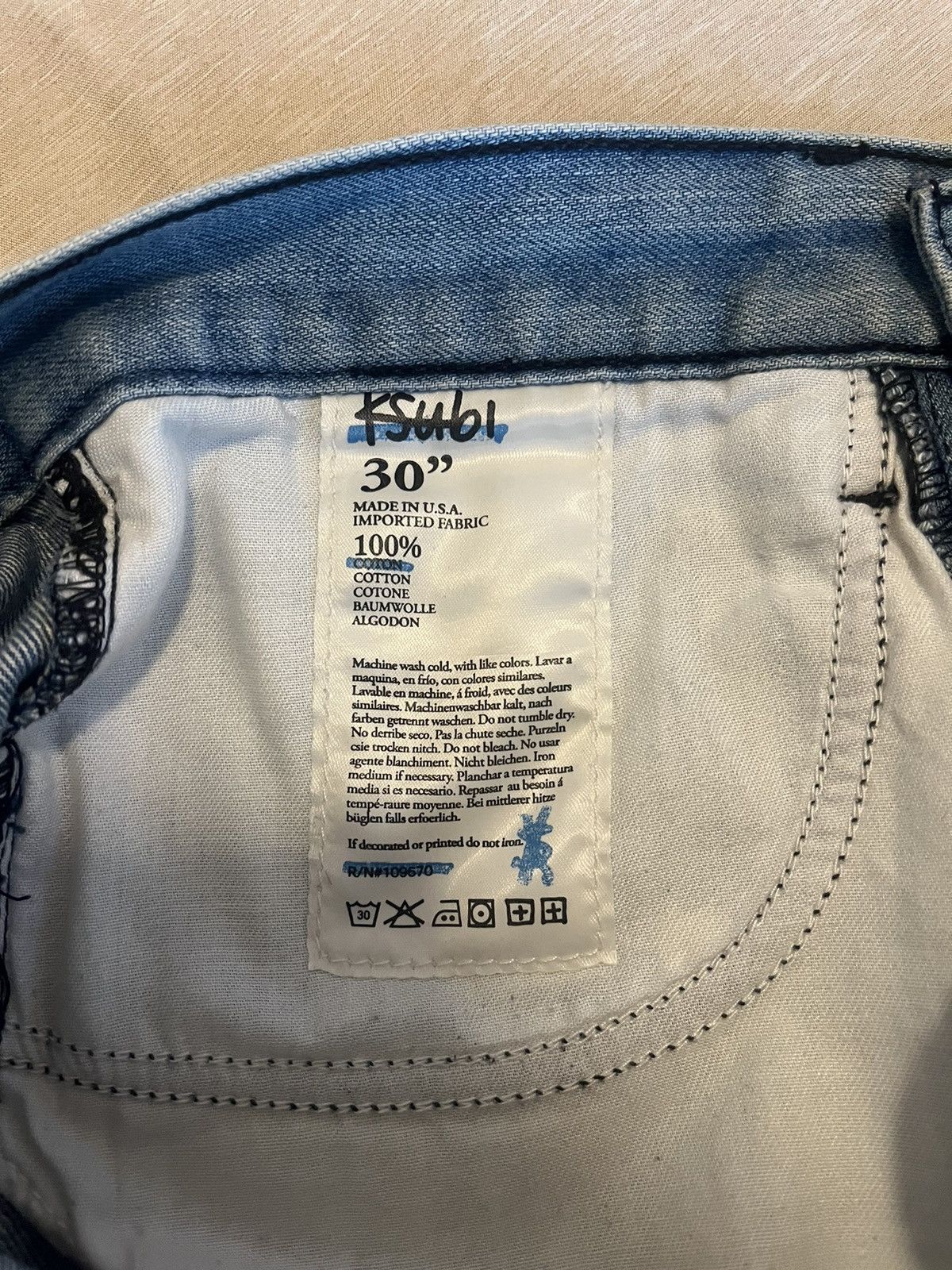 Ksubi Ksubi jeans Size US 30 / EU 46 - 10 Thumbnail