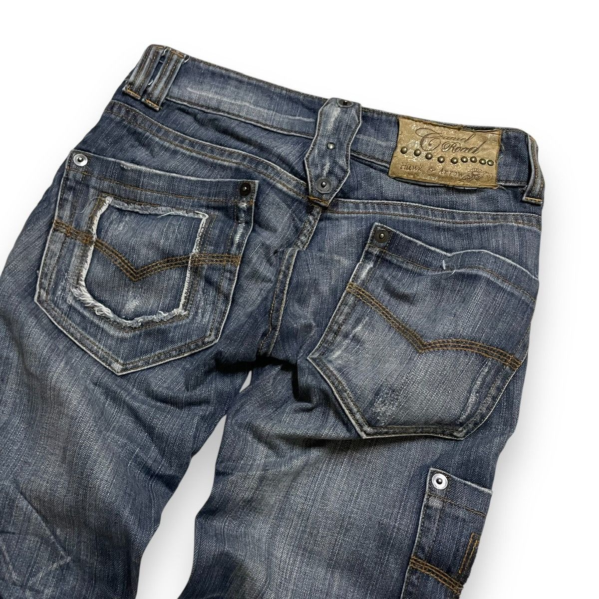 If Six Was Nine Camel Read Hawk & Army Japanes Brand Size US 29 - 10 Thumbnail