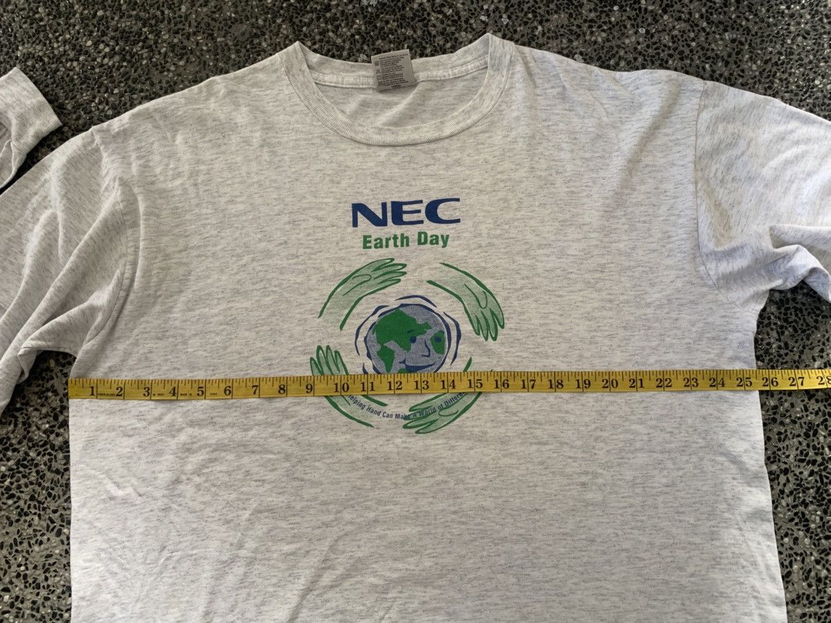 Vintage Vintage 90s Earth Day NEC Promo T shirt Size US XL / EU 56 / 4 - 7 Thumbnail