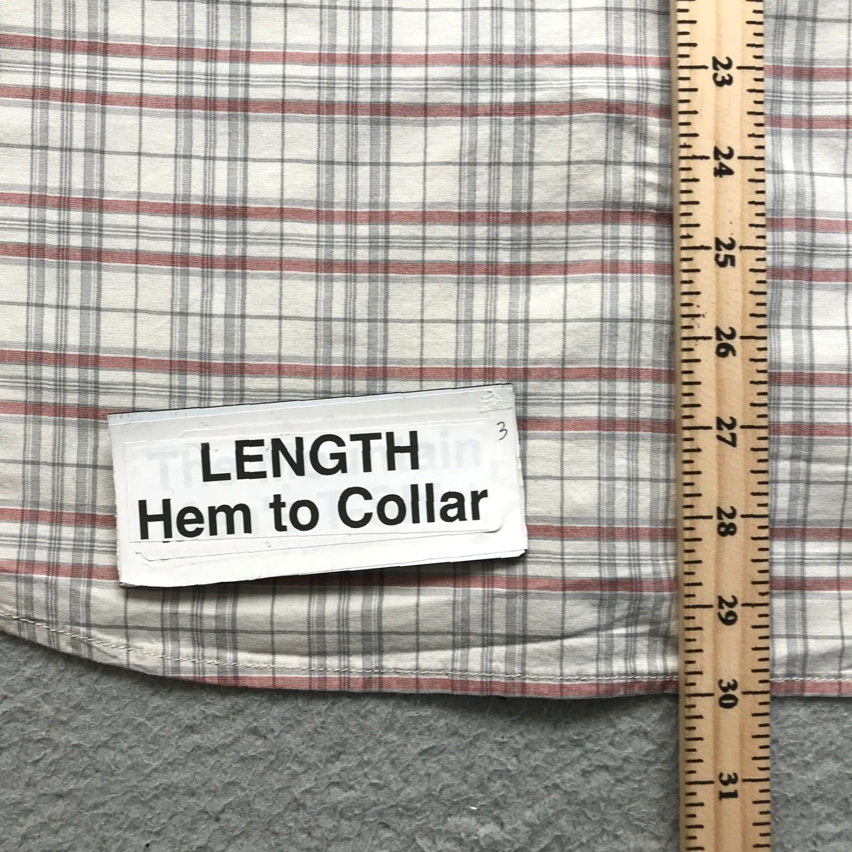 Carhartt Carhartt Rugged Flex Button Up Short Sleeve Plaid Shirt Mens M White Red Gray Size US M / EU 48-50 / 2 - 6 Thumbnail