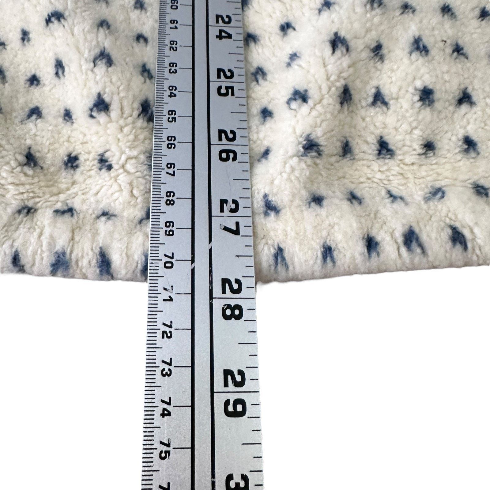 Other VTG Big Chill Fleece Jacket Adult XL Cream Blue Winter Zip Size US XL / EU 56 / 4 - 9 Thumbnail