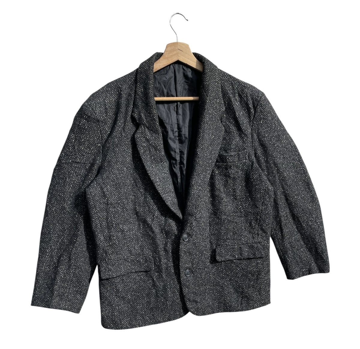 Vintage 🔥Accept Binding Offer🔥 Grey Wool Blend Veleno Uomo Blazer Size US L / EU 52-54 / 3 - 2 Thumbnail