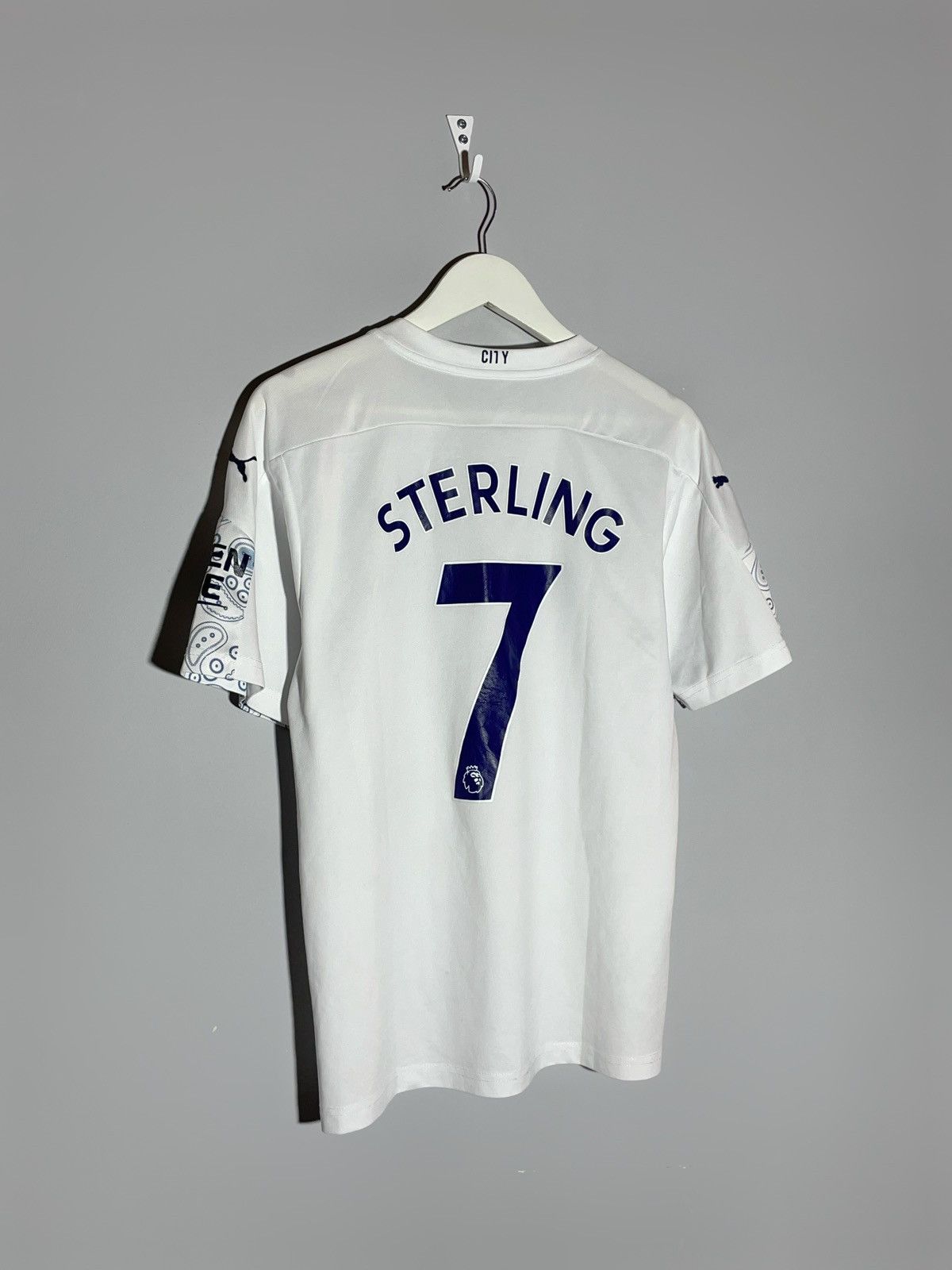 Puma #7 Sterling Manchester City 2020/21 Puma Y2k Hype Jersey Size US M / EU 48-50 / 2 - 13 Thumbnail
