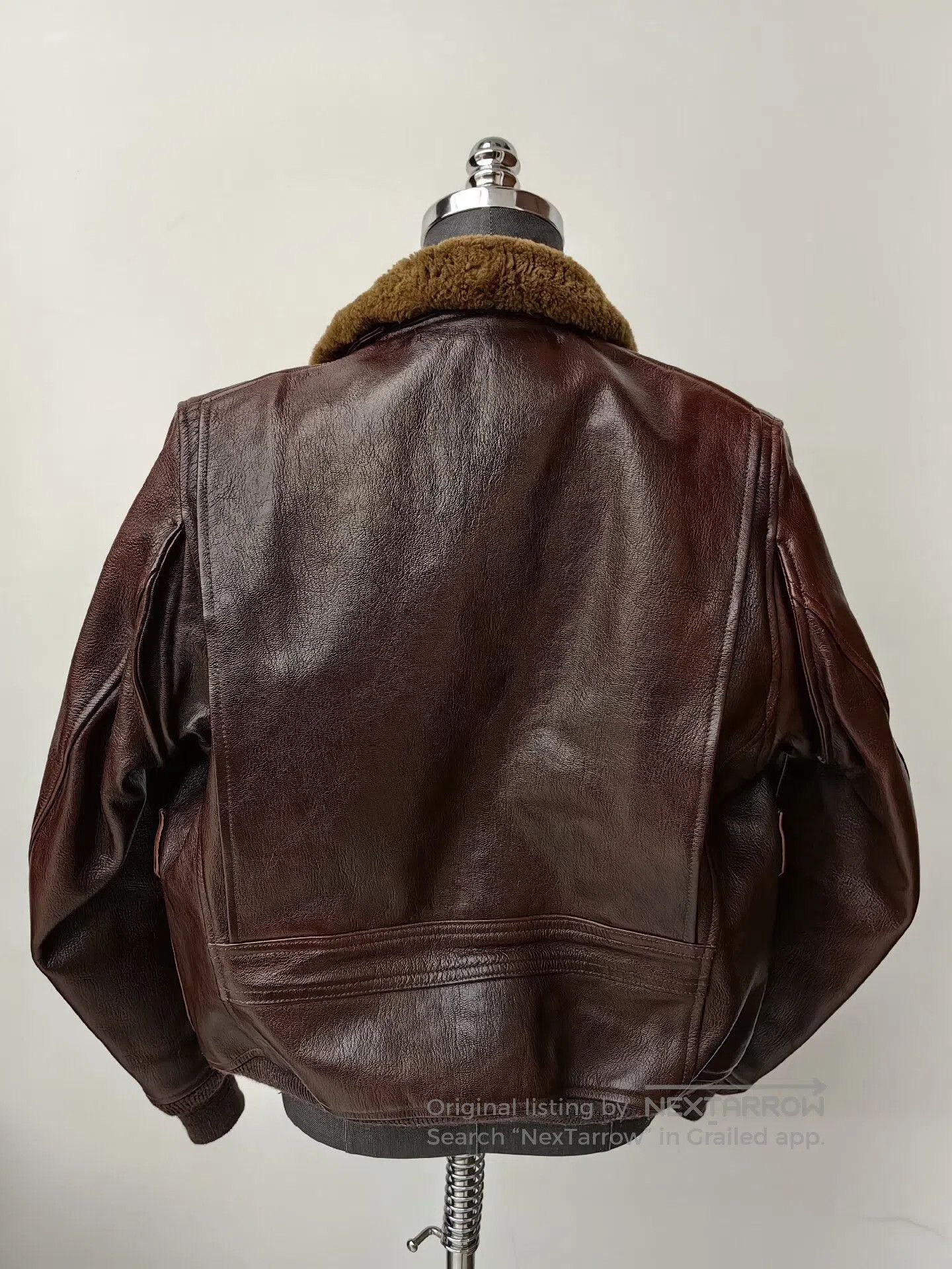 The Real McCoy's real mccoys leather flight jacket m422a. Size US L / EU 52-54 / 3 - 4 Thumbnail