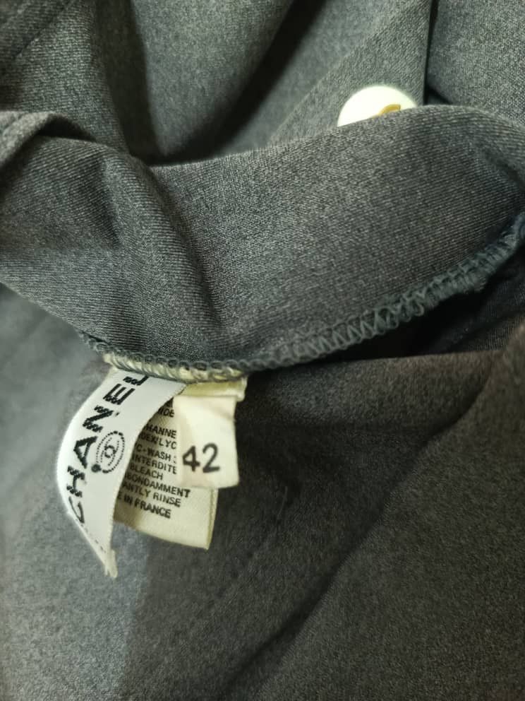 Chanel SS1990 CHANEL CC LOGO BUTTON SWIMSUIT KARL LAGERFELD Size M / US 6-8 / IT 42-44 - 11 Thumbnail
