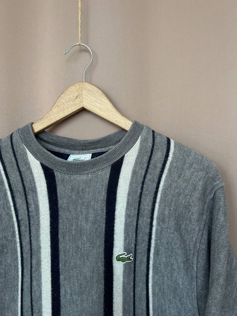 Lacoste Lacoste Vintage Wool Knit Sweater Mens Size L Made in France Size US L / EU 52-54 / 3 - 6 Thumbnail