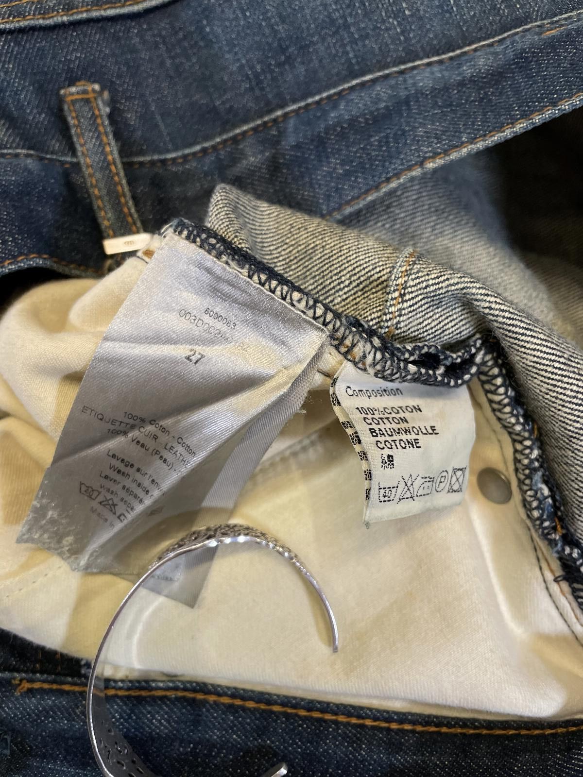 Other Dior homme 2008 MIJ Raw Denim Size US 29 - 4 Thumbnail