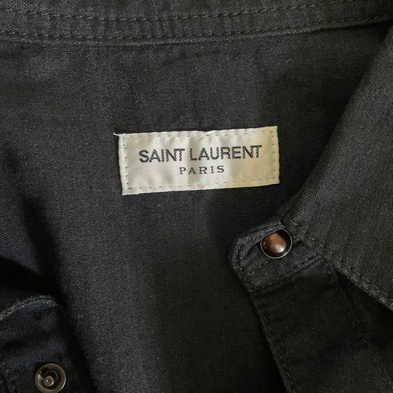 Saint Laurent Paris Saint Laurent Paris Riveted shirt-2506 Size US M / EU 48-50 / 2 - 4 Thumbnail