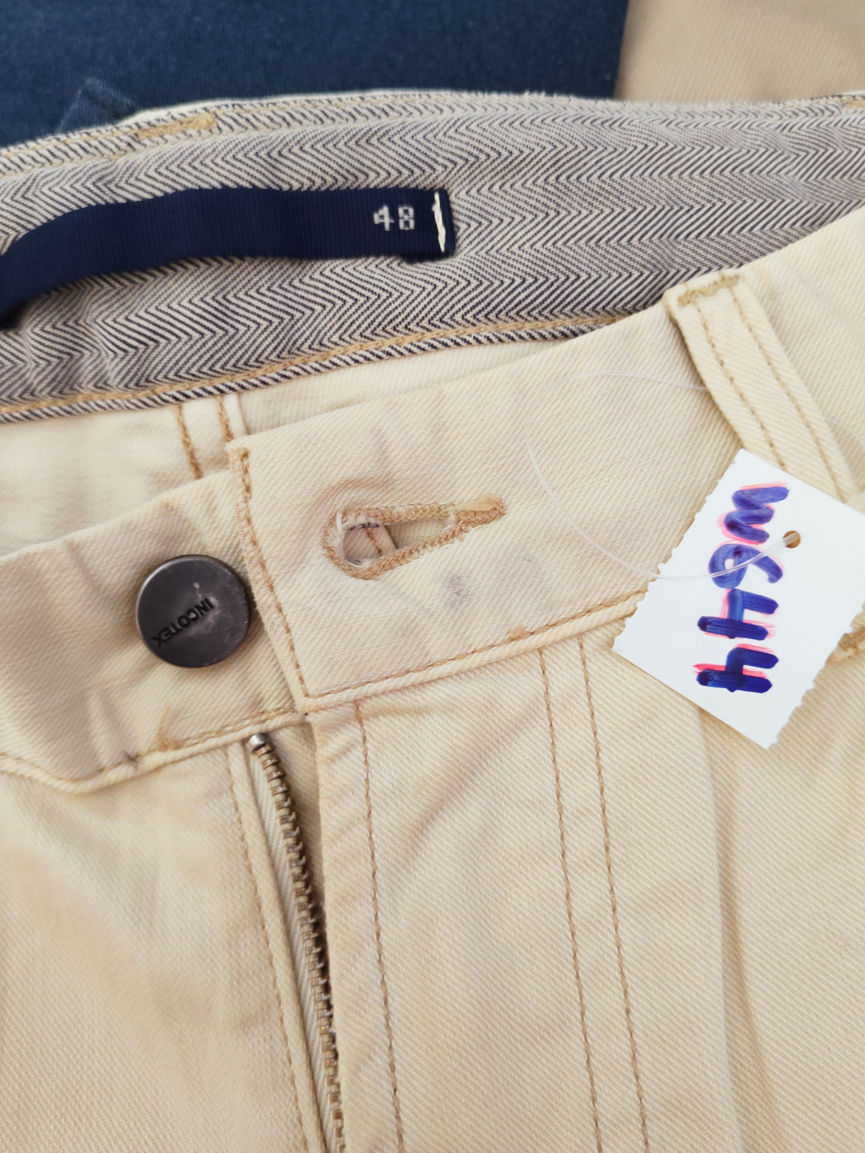 Incotex Incotex Beige Multipocket Casual Pants #W644 Size US 33 - 16 Thumbnail
