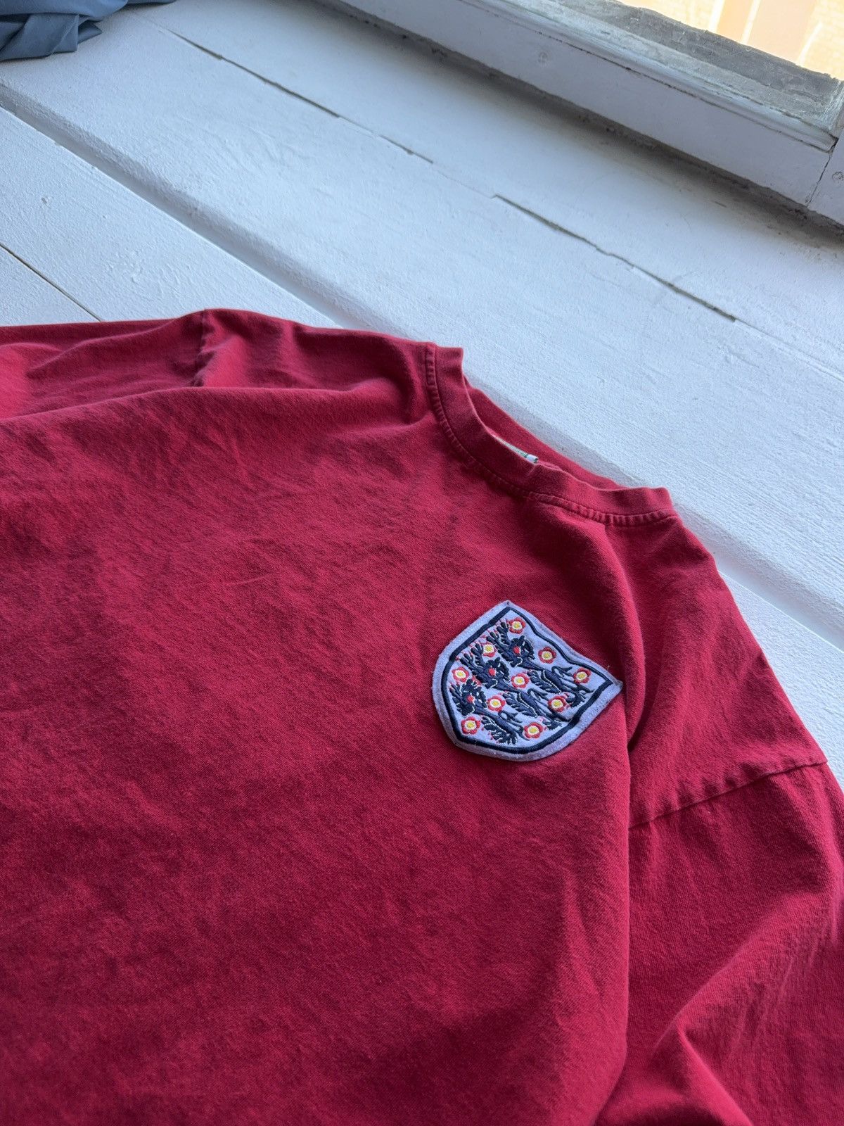 Vintage 2014 England Team 00s Football #6 Shirt Long Sleeve Retro Size US M / EU 48-50 / 2 - 4 Thumbnail