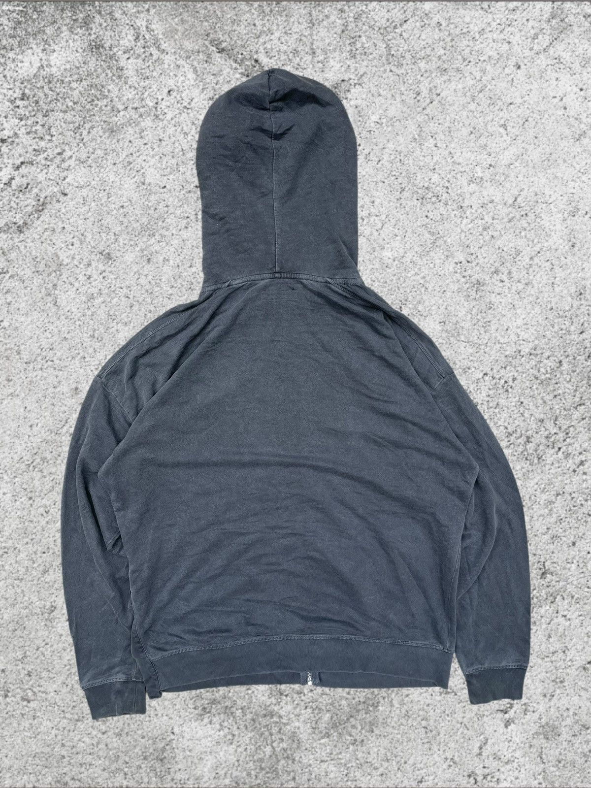 Allsaints 2000s Allsaints - Vkei Washed Black Zip-up Hoodie Size US L / EU 52-54 / 3 - 3 Thumbnail