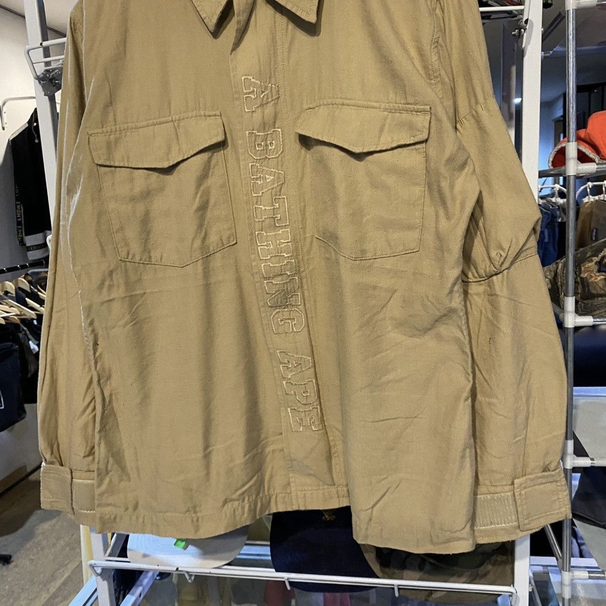 Bape VINTAGE‼️Bape A Bathing Ape Shirt Jackets Size US M / EU 48-50 / 2 - 4 Thumbnail