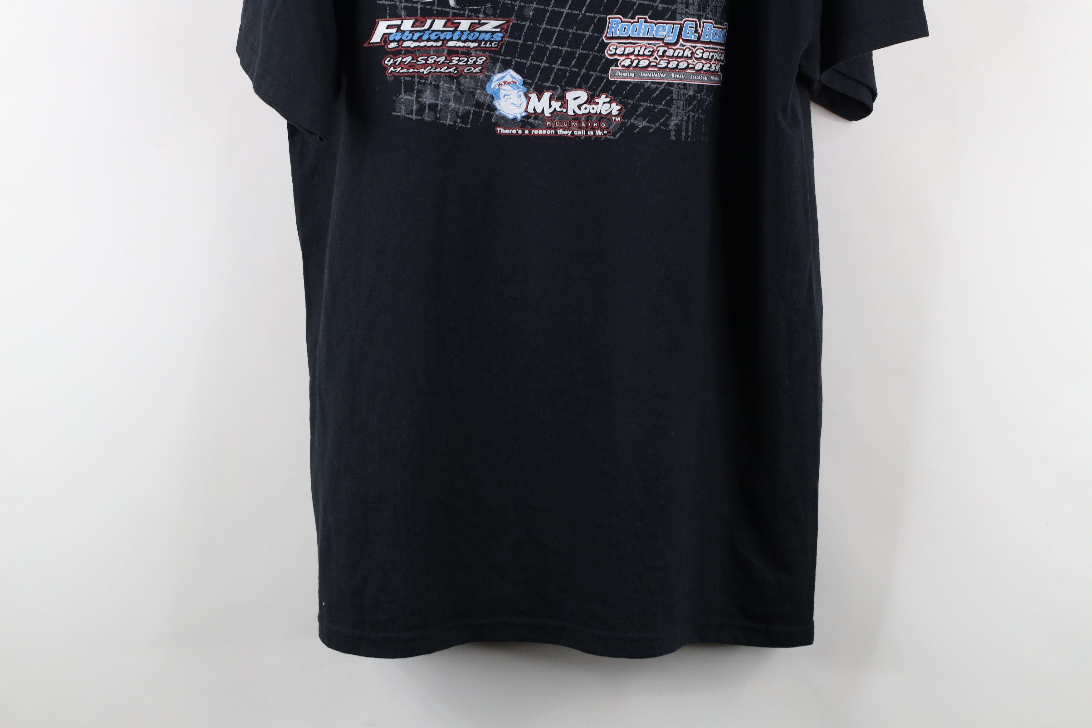 Vintage Vintage Y2k Matt Irey Car Racing Short Sleeve T-Shirt Black Size US XL / EU 56 / 4 - 13 Thumbnail