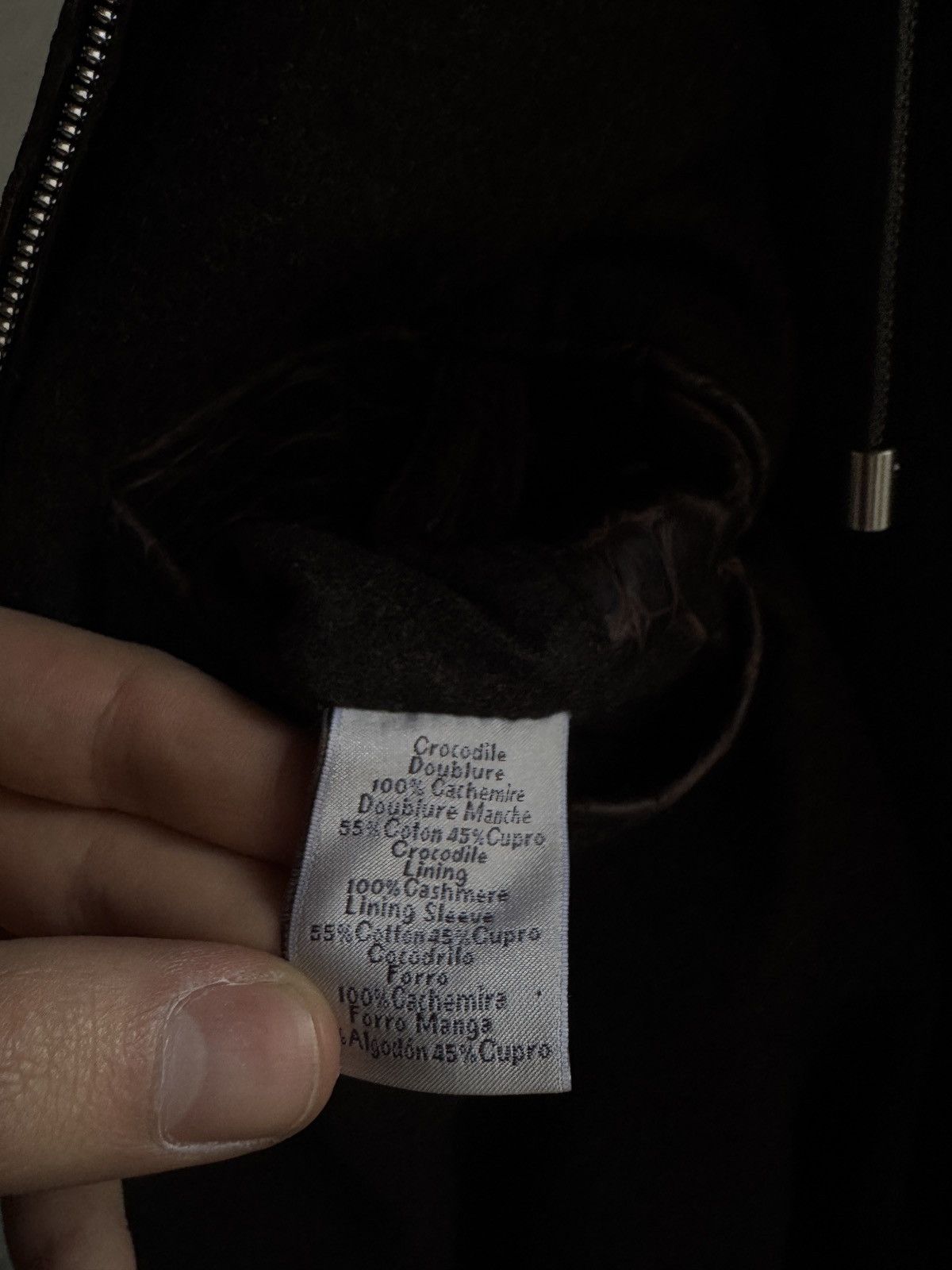 Hermes SOLD SOLD Hermès Crocodile Leather Special Order 1/1 Jacket Size US M / EU 48-50 / 2 - 23 Thumbnail