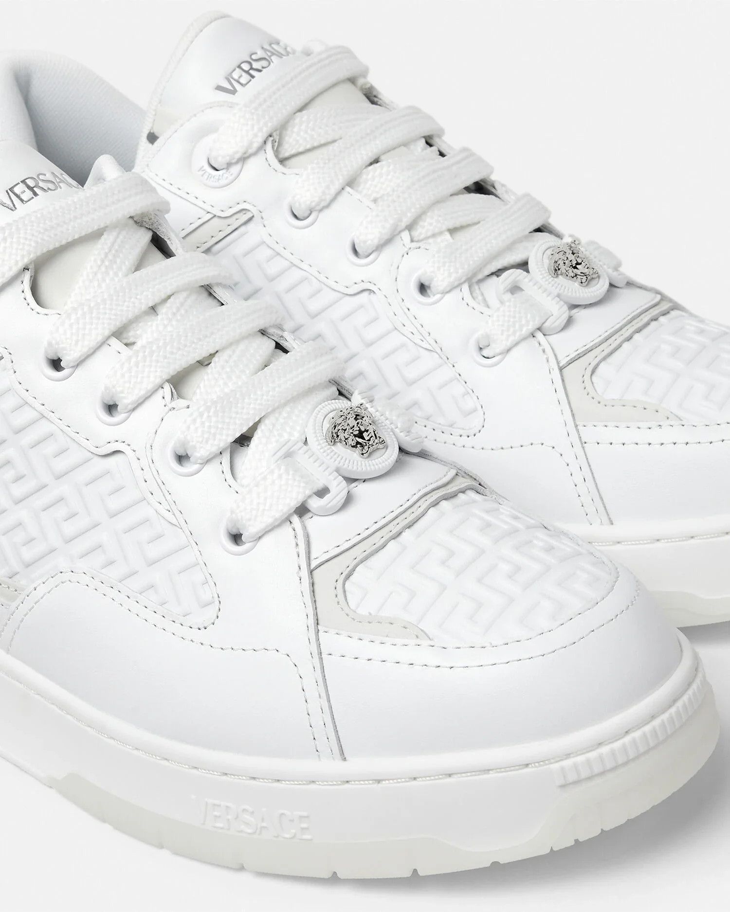 Lanvin os11x0326 Biggie Basket Sneakers in White Size US 12 / EU 45 - 3 Thumbnail