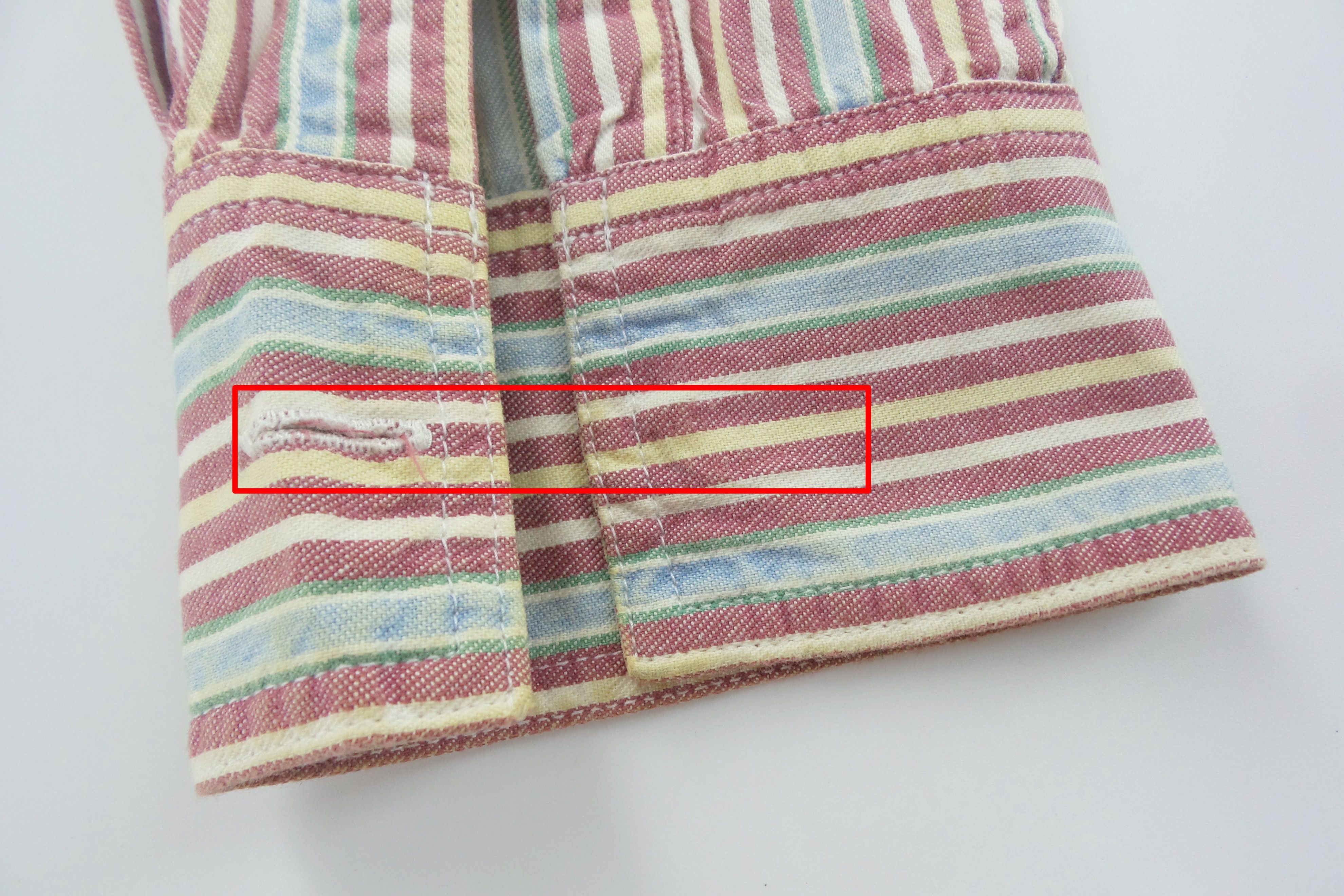 Sugar Cane Sugar Cane Double Pockets Stripes Shirts Size US M / EU 48-50 / 2 - 9 Thumbnail