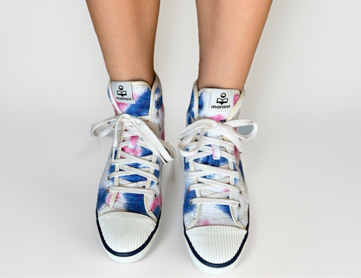 Isabel Marant DDP Isabel Marant Womens High Top Shoes Sneakers Trainers Size US 8 / IT 38 - 9 Thumbnail