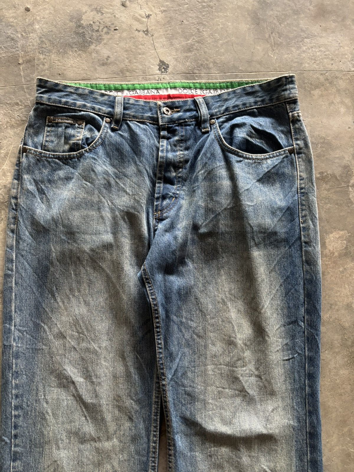 Dolce & Gabbana DOLCE & GABBANA vintage big logo archive italy jeans Size US 34 / EU 50 - 3 Thumbnail