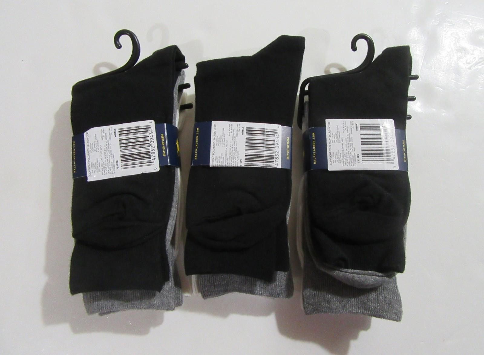 Polo Ralph Lauren Polo Ralph Lauren Womens Trouser Socks 3 Packs (9 Pair) Size ONE SIZE - 2 Thumbnail