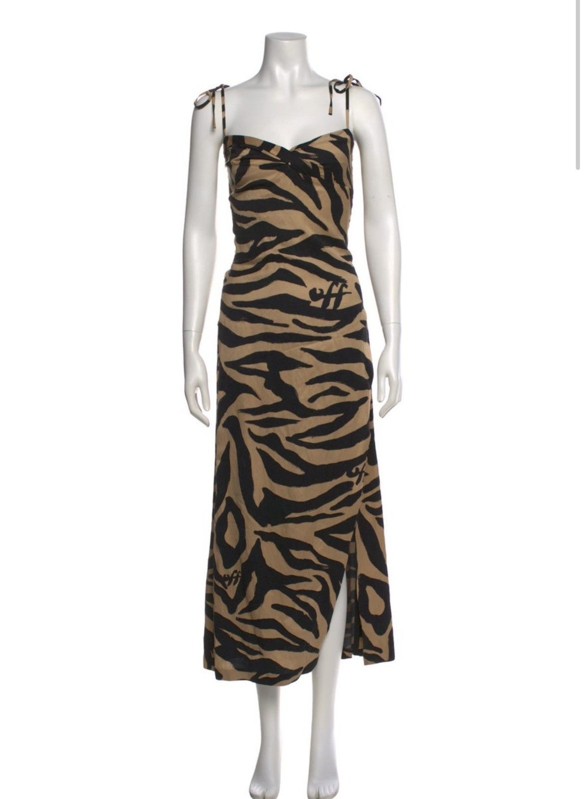 Off-White OFF - WHITE SAFARI DRESS Size XS / US 0-2 / IT 36-38 - 1 Thumbnail