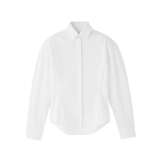 Jacquemus JACQUEMUS Women Shirts SHW00539 AW00648 100 WHITE Size M / US 6-8 / IT 42-44 - 1 Thumbnail