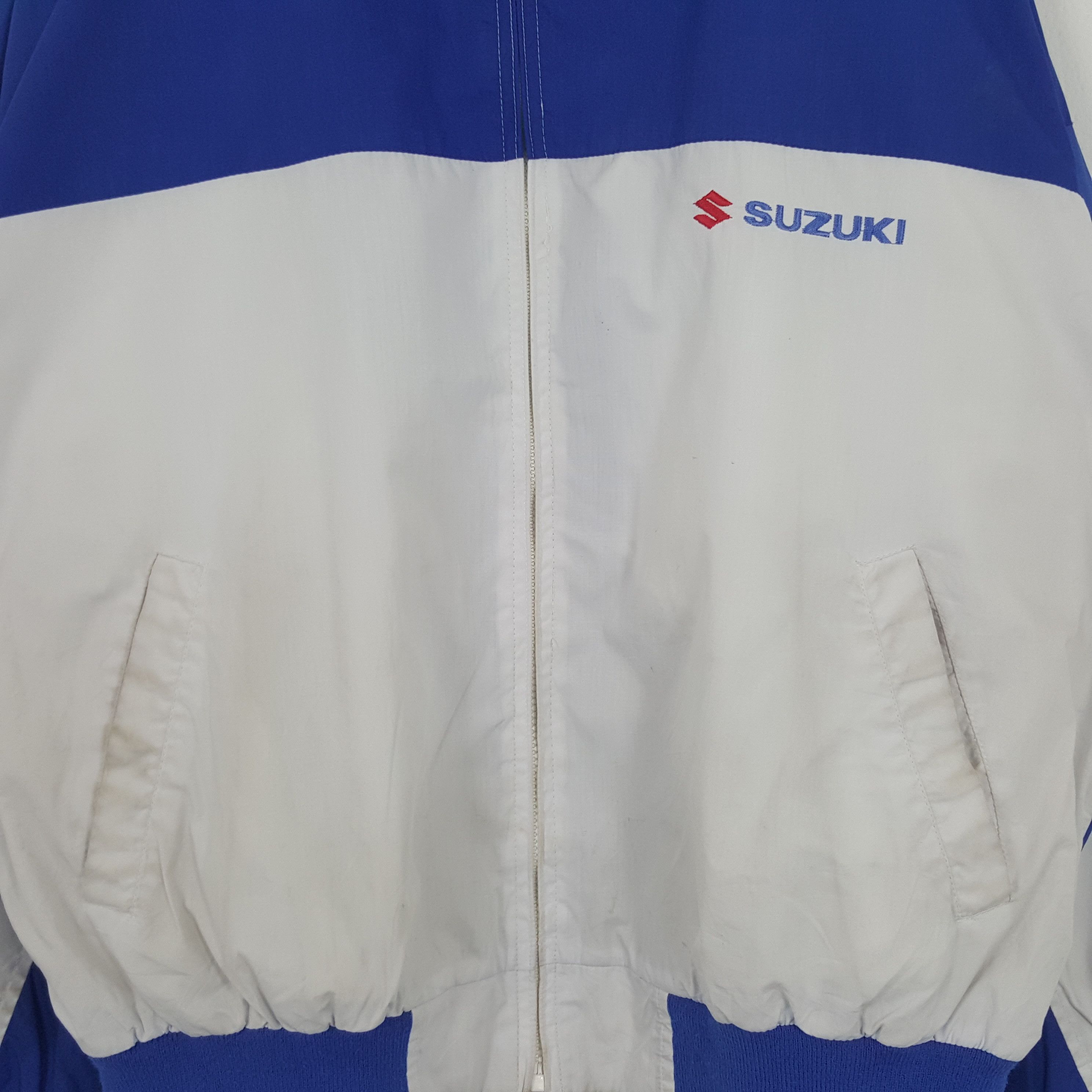 Japanese Brand × Vintage Vintage Team Suzuki MotoGP Racing Team Windbreaker Jacket Size US XXL / EU 58 / 5 - 4 Thumbnail