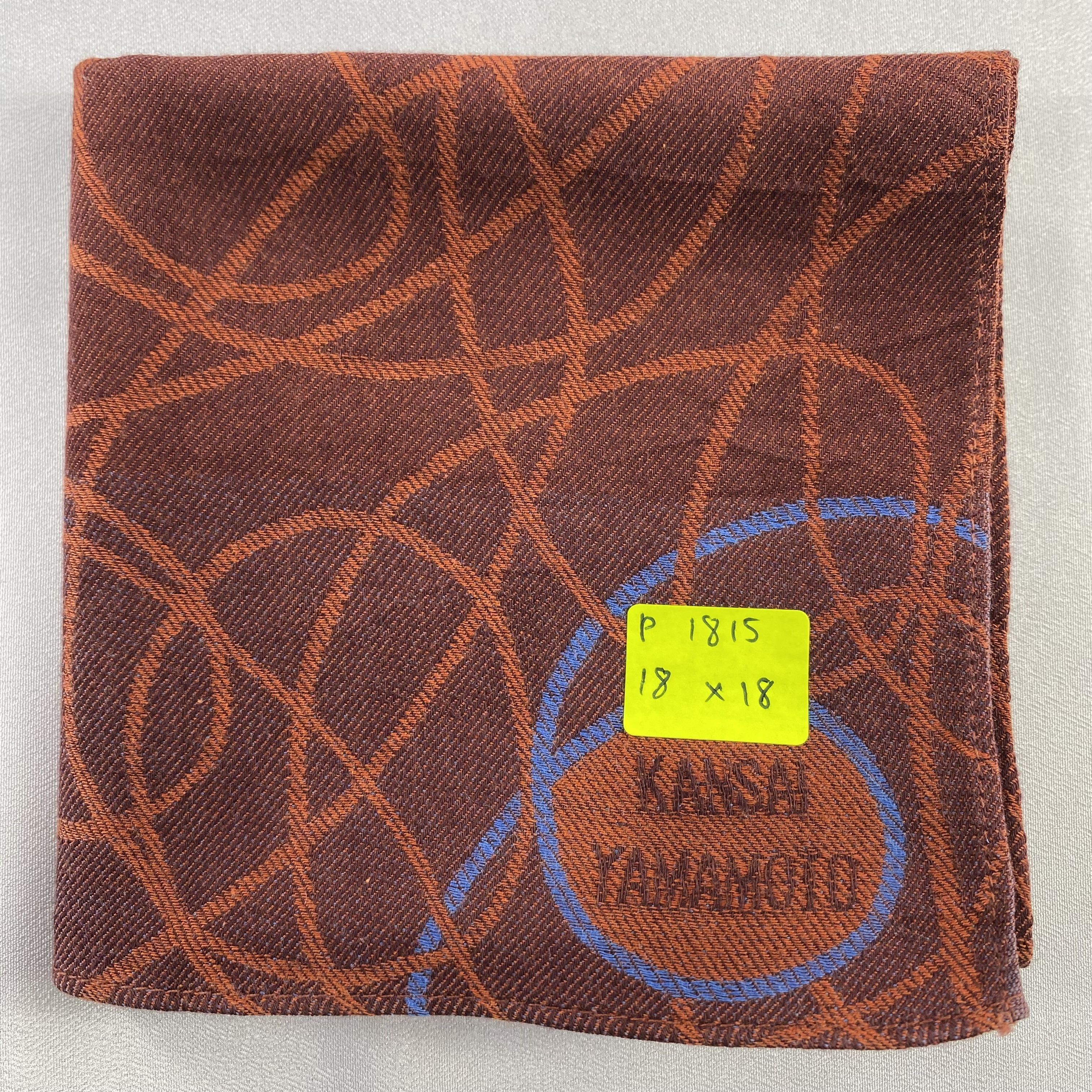 Kansai Yamamoto × Vintage Kansai Yamamoto Neckerchief / Bandana / Handkerchief-P1815 Size ONE SIZE - 5 Thumbnail