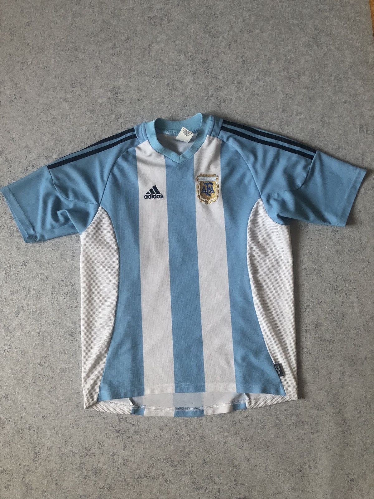 Adidas VINTAGE 2002/04 ARGENTINA HOME JERSEY Size US L / EU 52-54 / 3 - 1 Thumbnail
