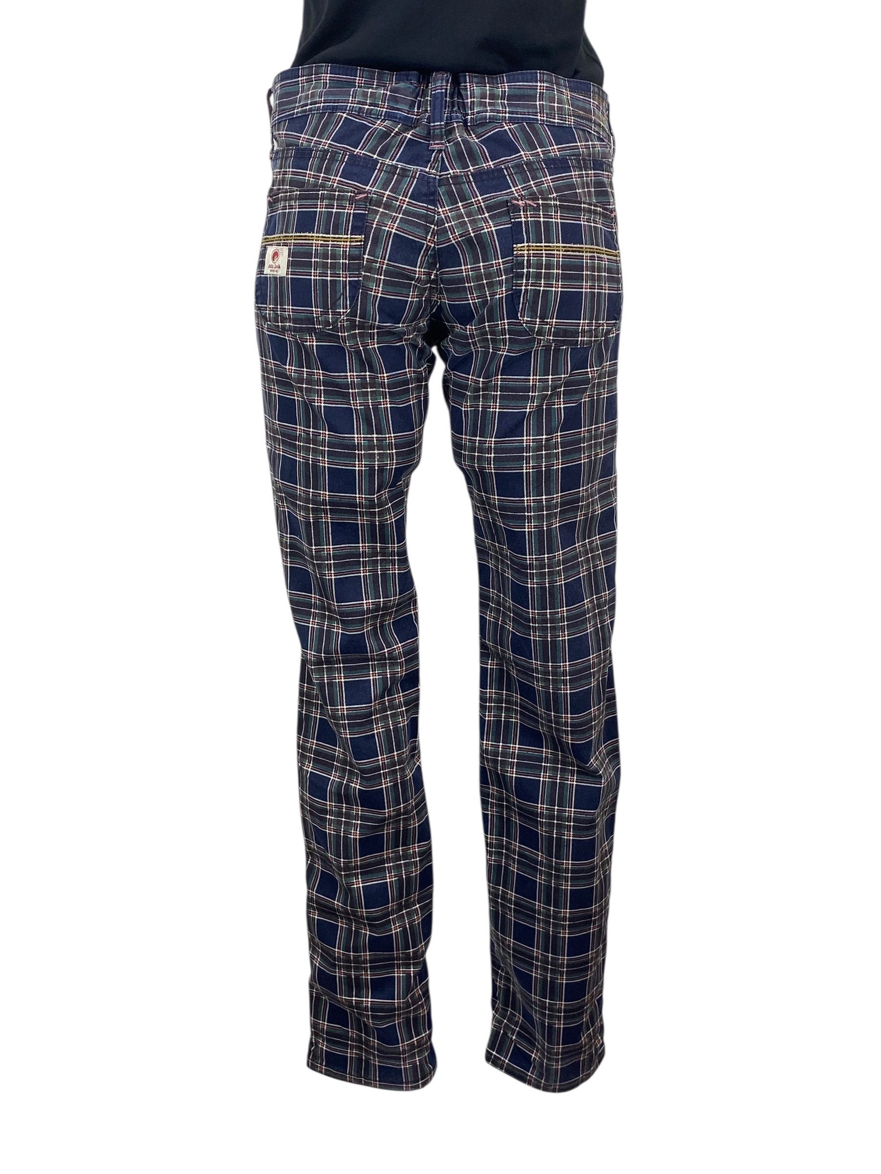 Japanese Brand Betty Smith Pants Hickory Pants Checkered Size 26" / US 2 / IT 38 - 4 Thumbnail