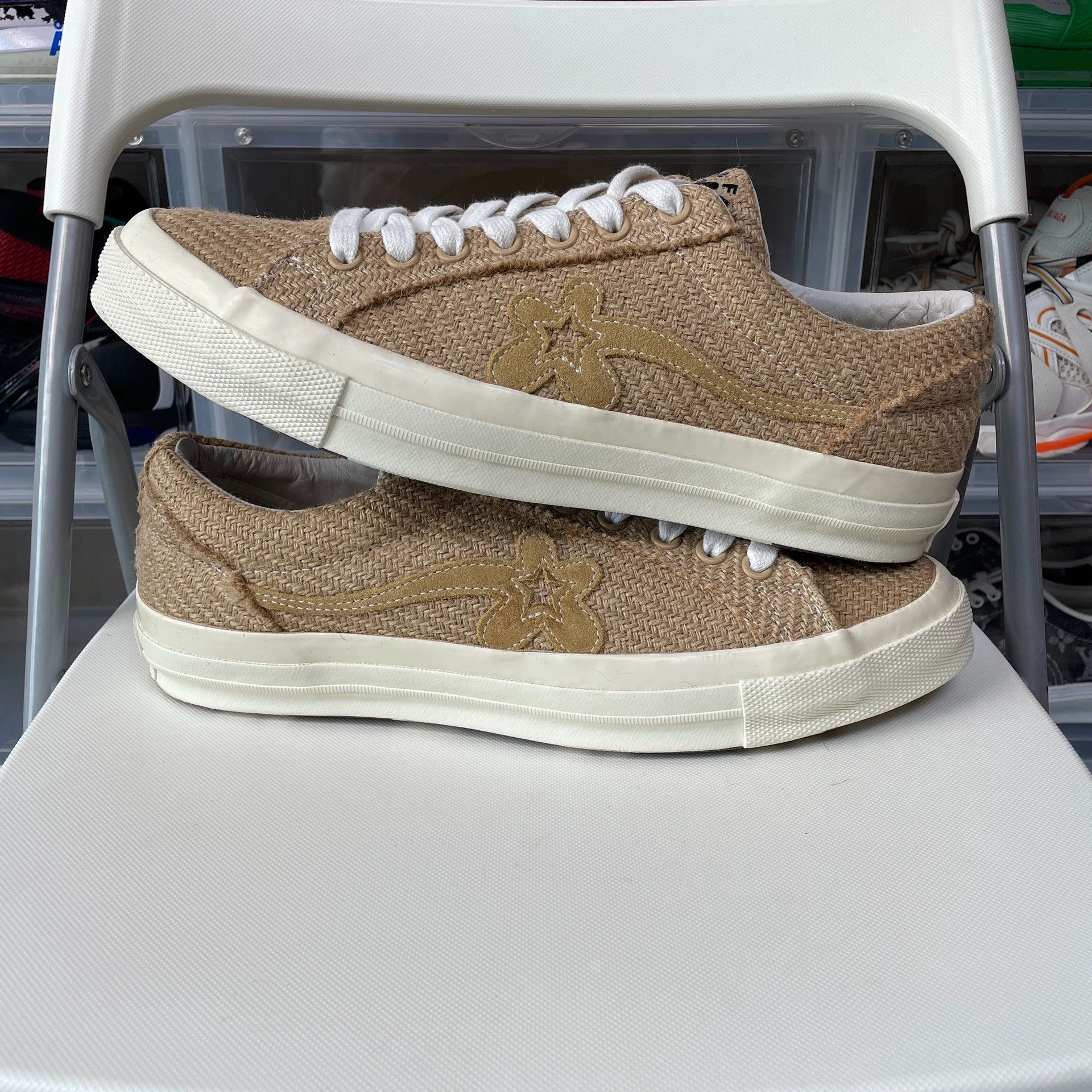 Converse Converse Golf Wang Floral Canvas Sneaker 46.5 Size US 13 / EU 46 - 7 Thumbnail
