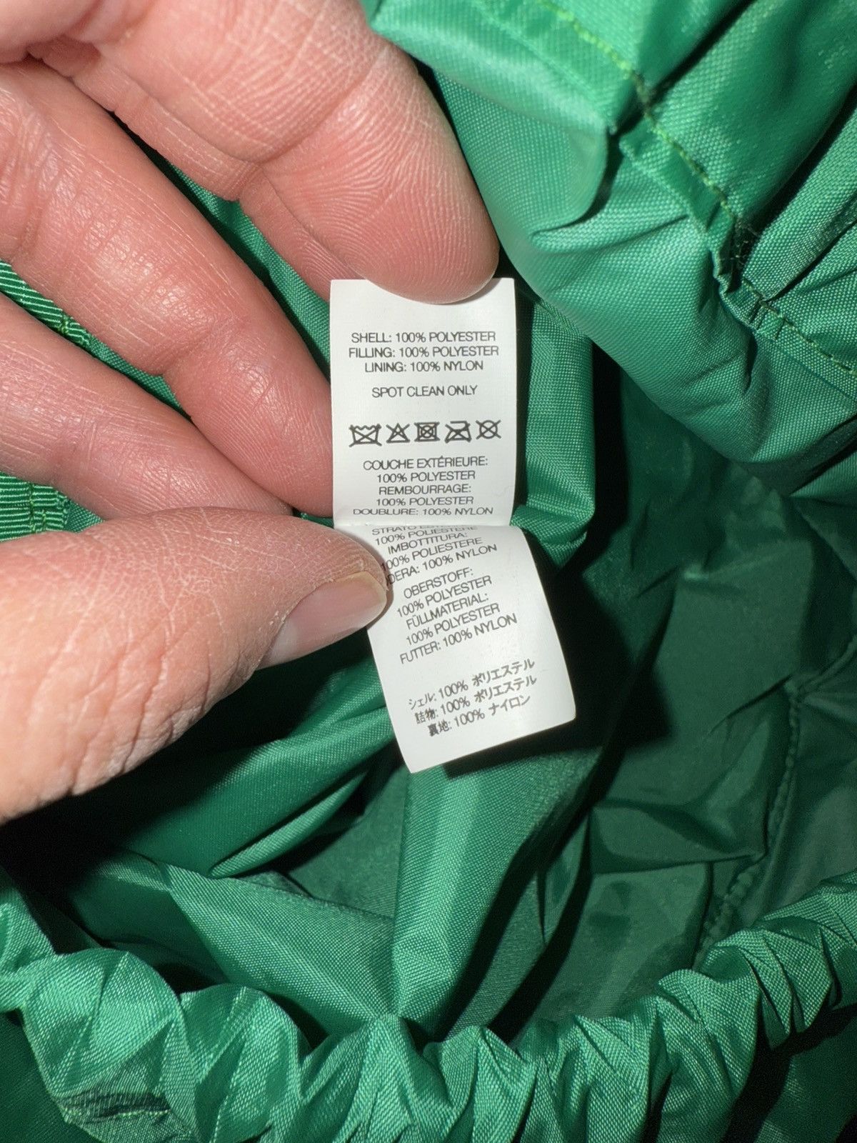Supreme Supreme Puffer Backpack Green Size ONE SIZE - 4 Thumbnail