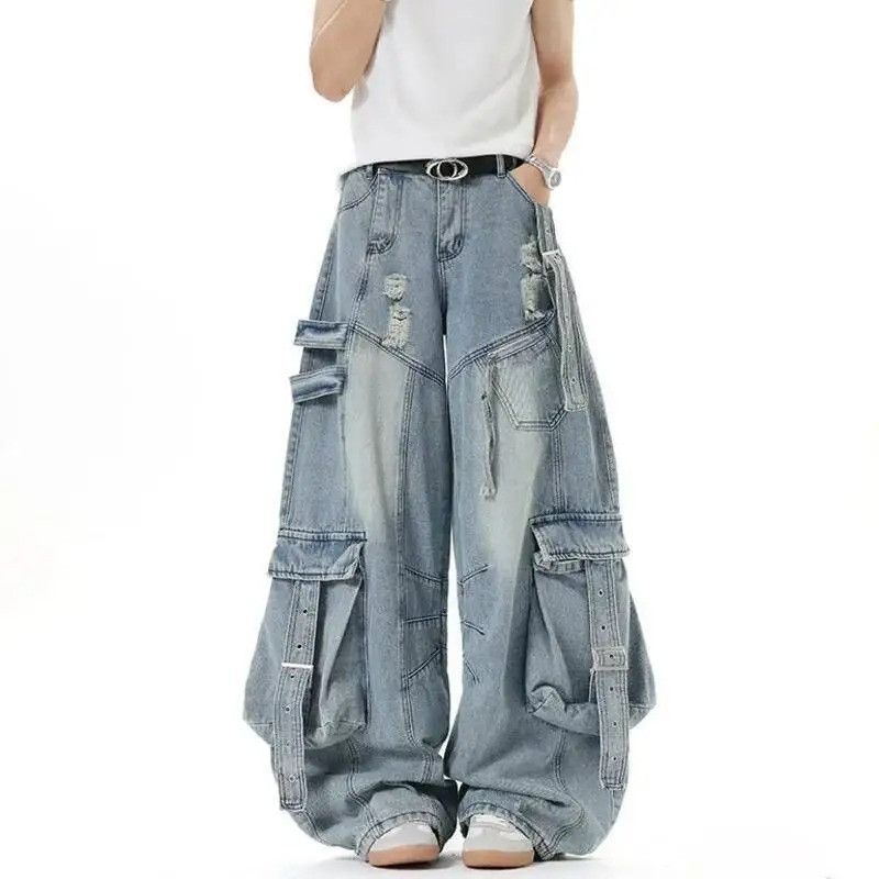 Jean Concrete Drift Cargo Denim Size US 33 - 1 Thumbnail